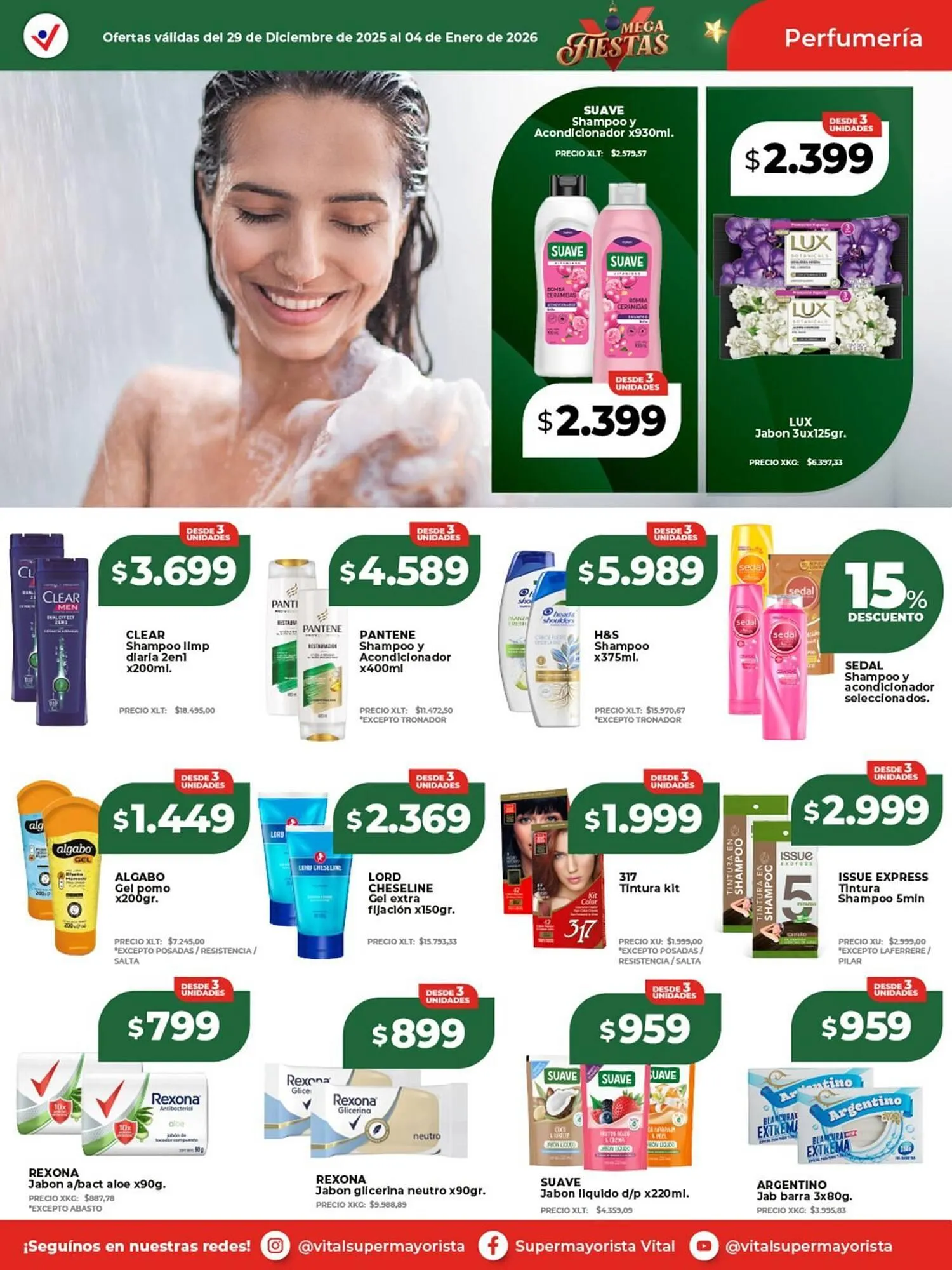 Ofertas de Catálogo Supermayorista Vital 29 de diciembre al 4 de enero 2026 - Página 2 del catálogo