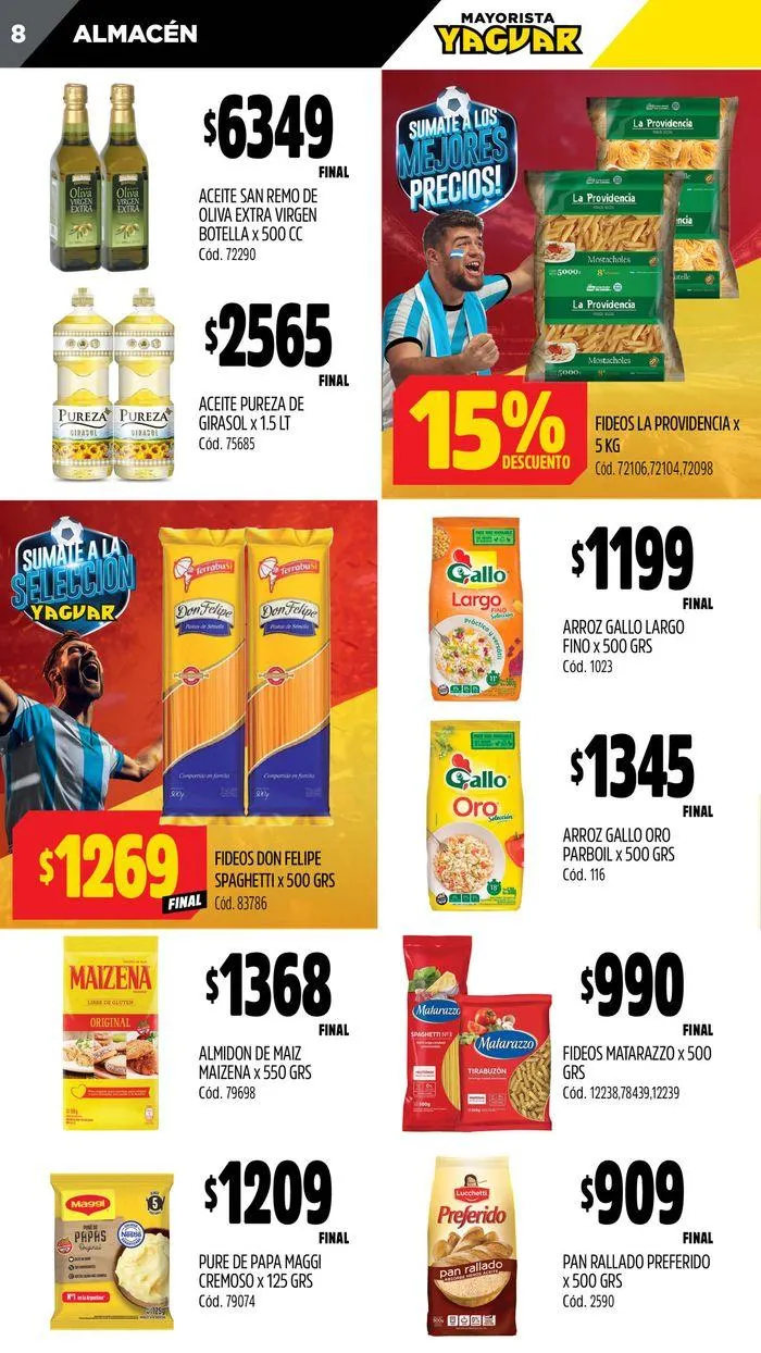 Ofertas de Ofertas Supermercados Yaguar Posadas 8 de julio al 14 de julio 2024 - Página 8 del catálogo