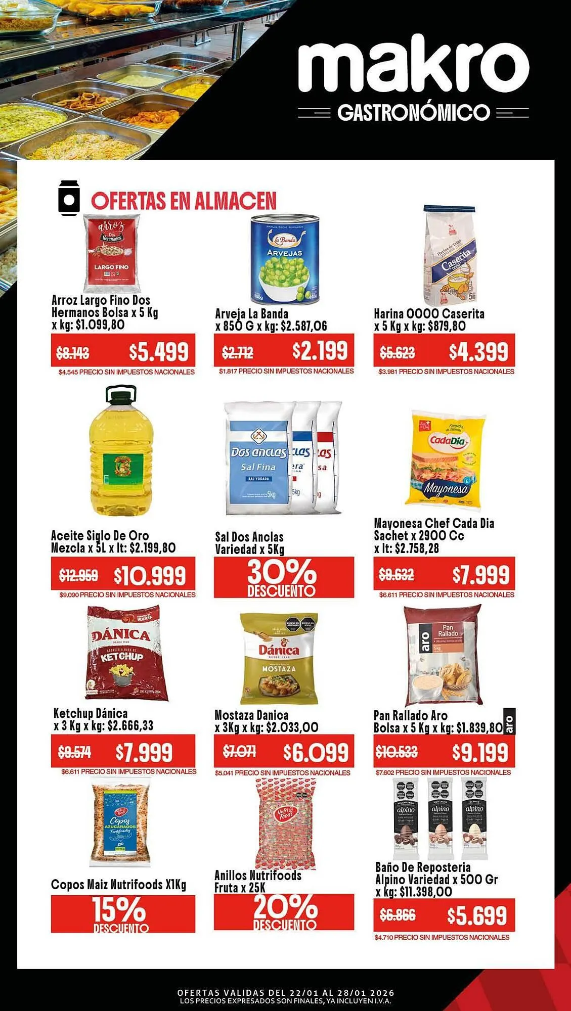 Ofertas de Catálogo Makro 22 de enero al 28 de enero 2026 - Página 3 del catálogo