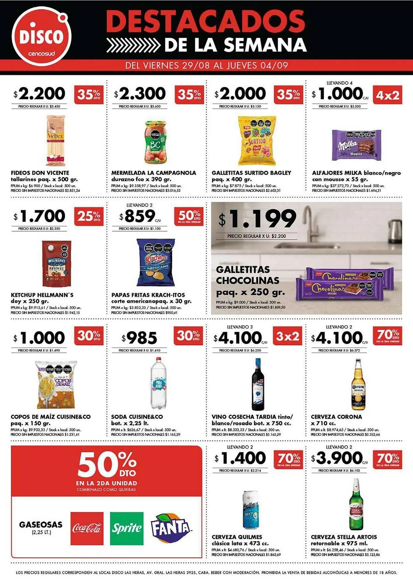 Ofertas de Catálogo Disco 28 de agosto al 31 de agosto 2025 - Página 8 del catálogo