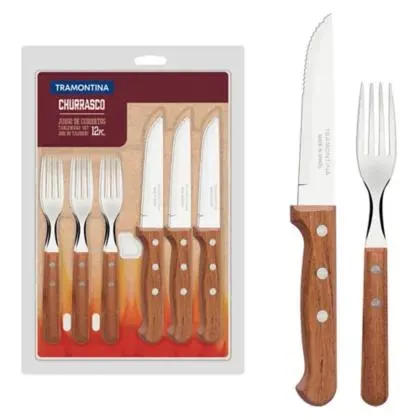 Set de 12 cubiertos dynamic jumbo frances