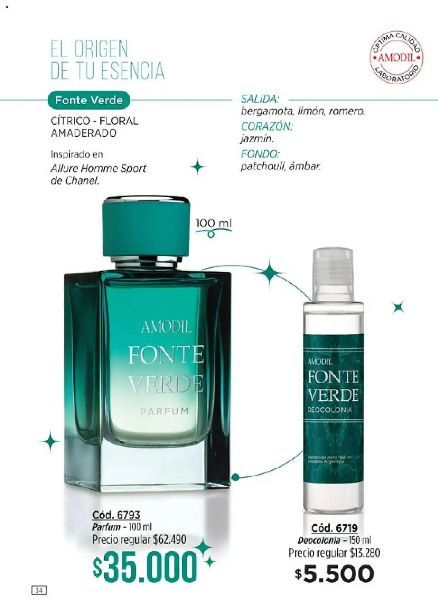 Ofertas de Catálogo Amodil 1 de marzo al 31 de marzo 2026 - Página 34 del catálogo