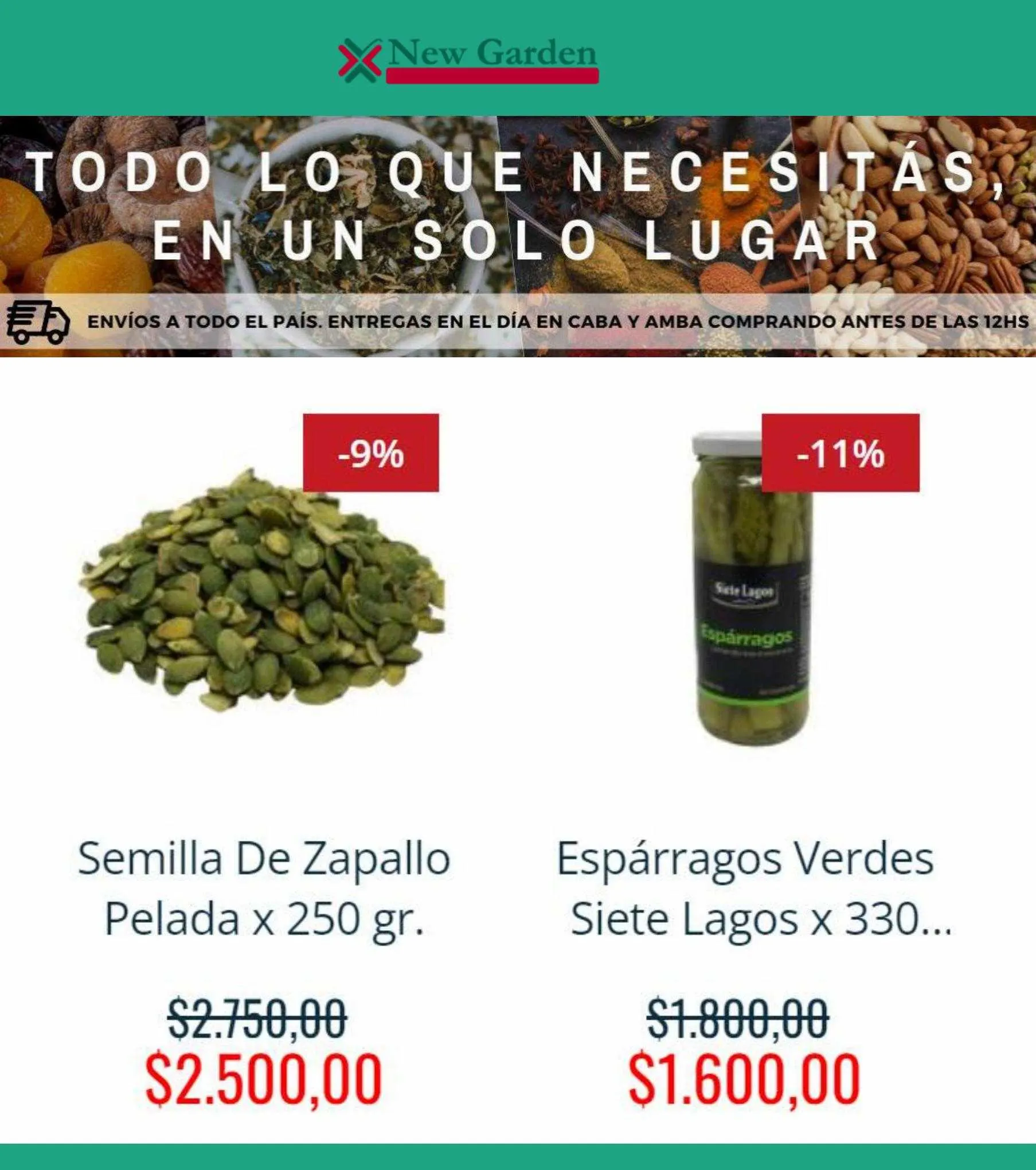 Catálogo New Garden - 1