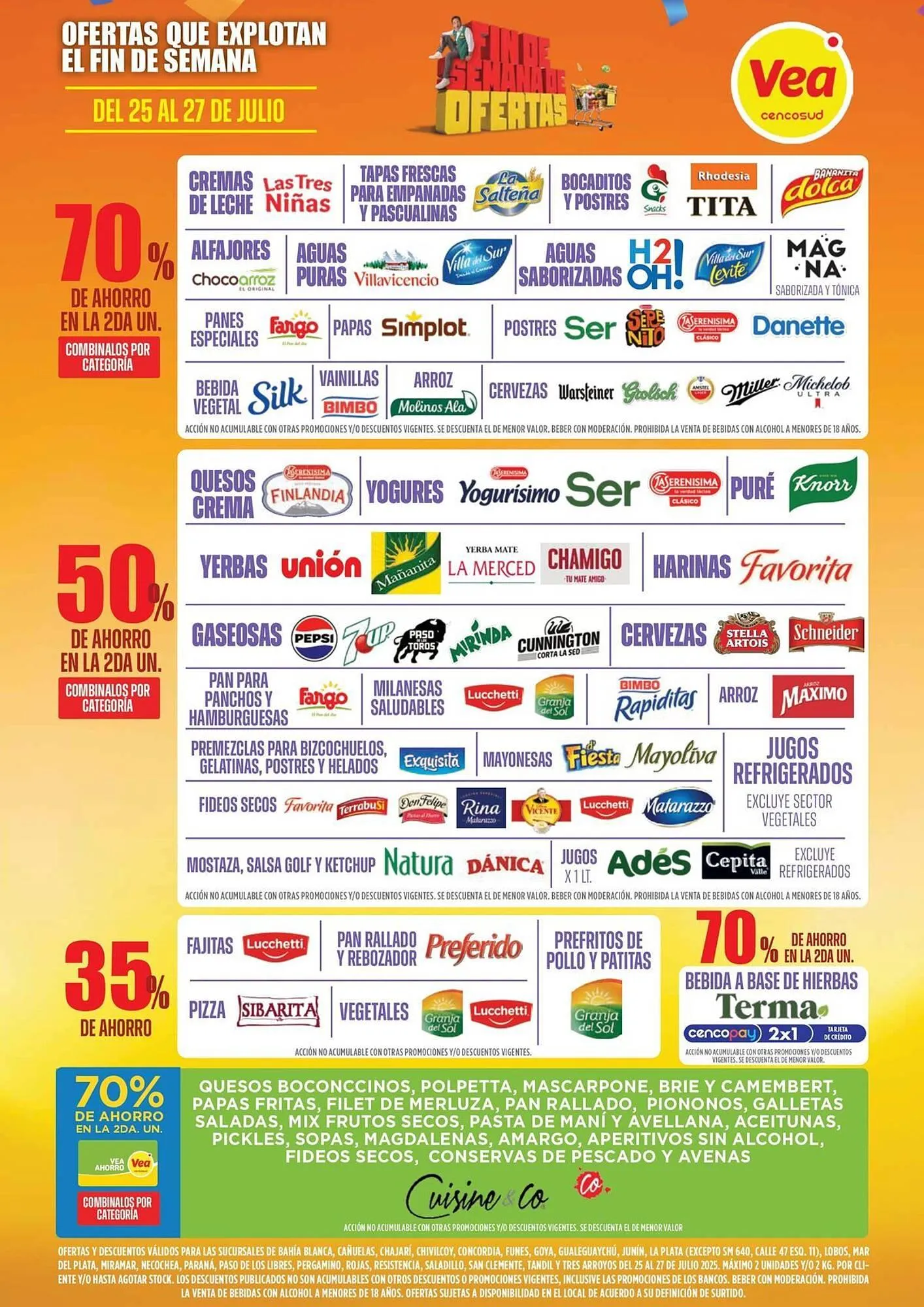 Ofertas de Catálogo Supermercados Vea 25 de julio al 27 de julio 2025 - Página 3 del catálogo