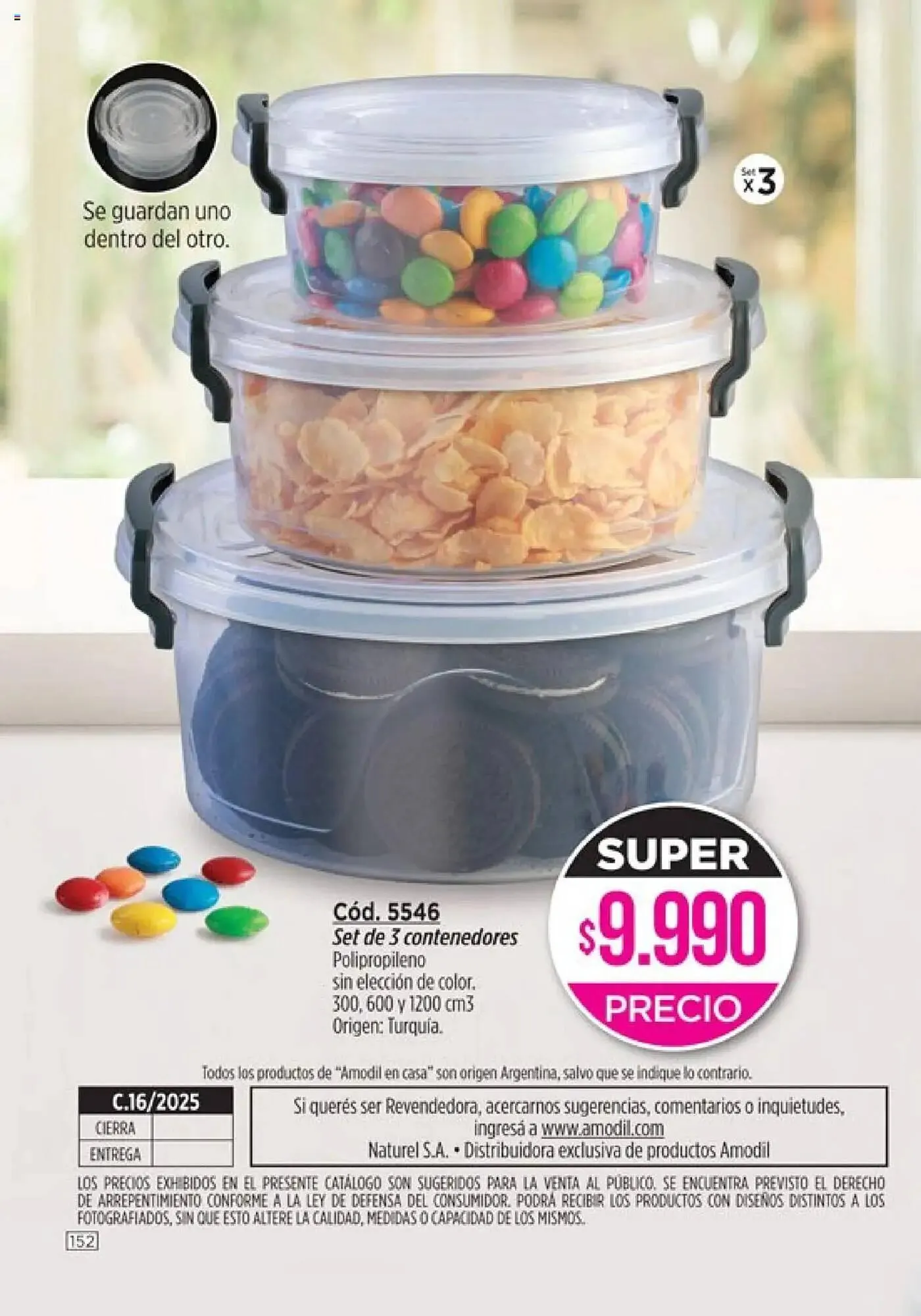 Ofertas de Catálogo Amodil 1 de octubre al 1 de noviembre 2025 - Página 152 del catálogo