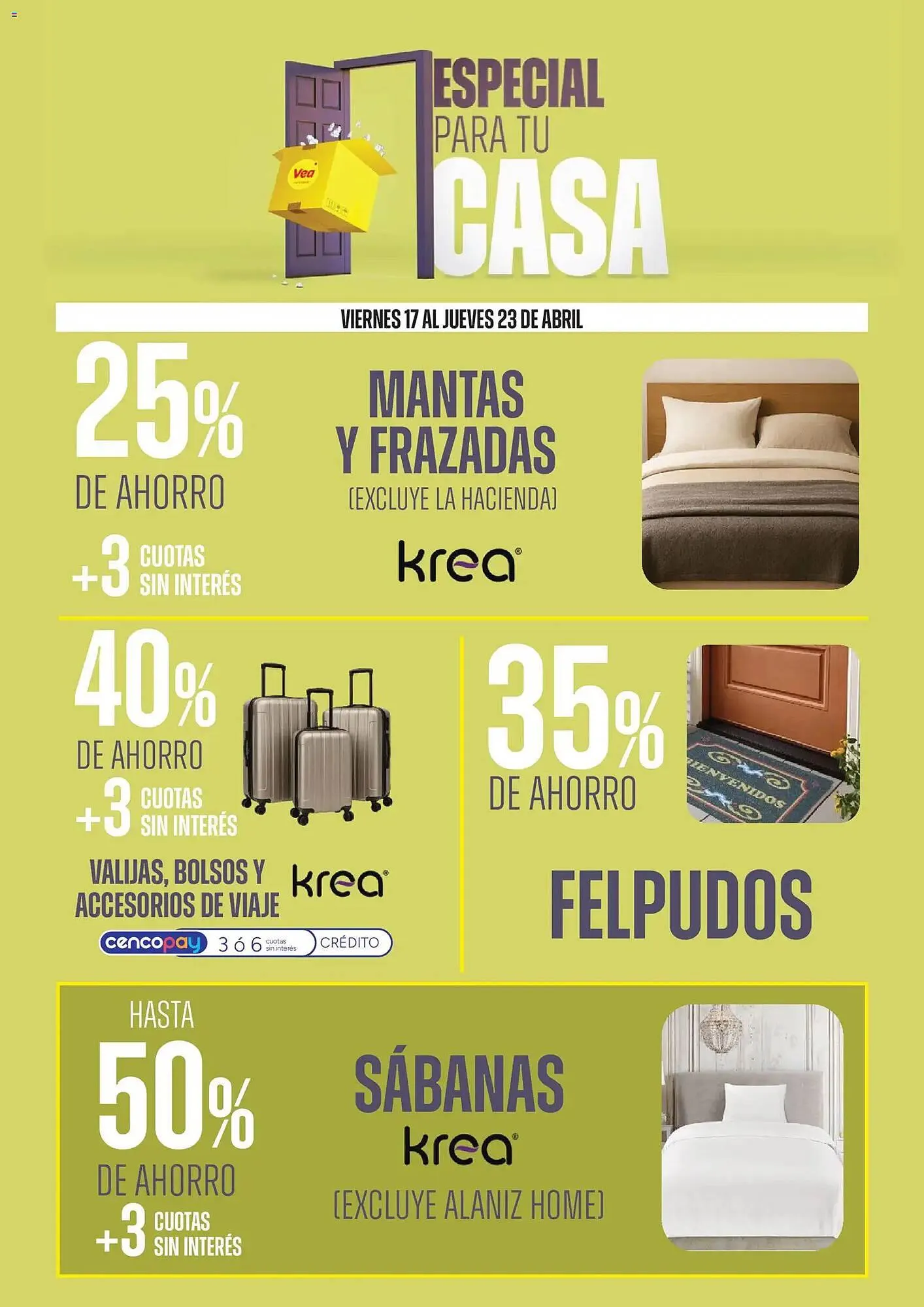 Ofertas de Catálogo Supermercados Vea 17 de abril al 22 de abril 2026 - Página 9 del catálogo