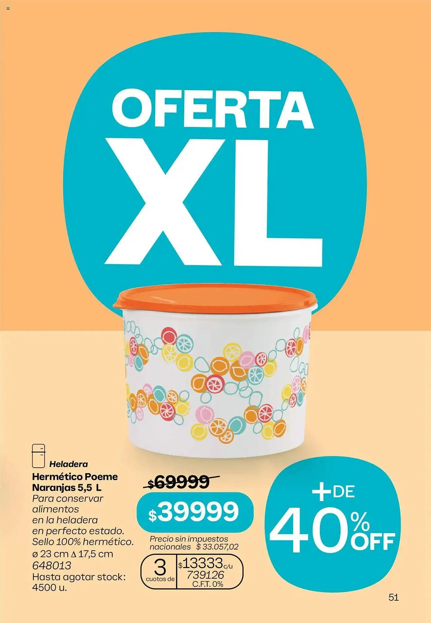 Ofertas de Catálogo Tupperware 23 de julio al 6 de agosto 2025 - Página 52 del catálogo
