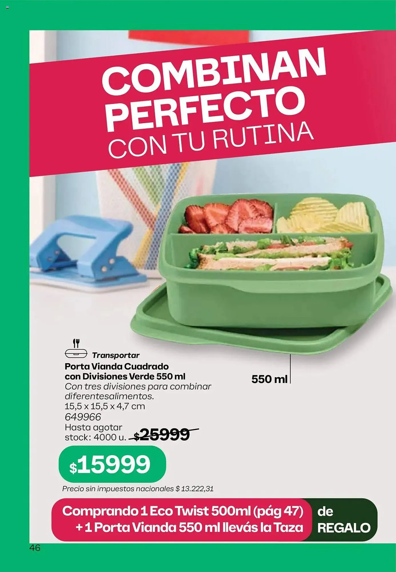 Ofertas de Catálogo Tupperware 11 de agosto al 25 de agosto 2025 - Página 47 del catálogo