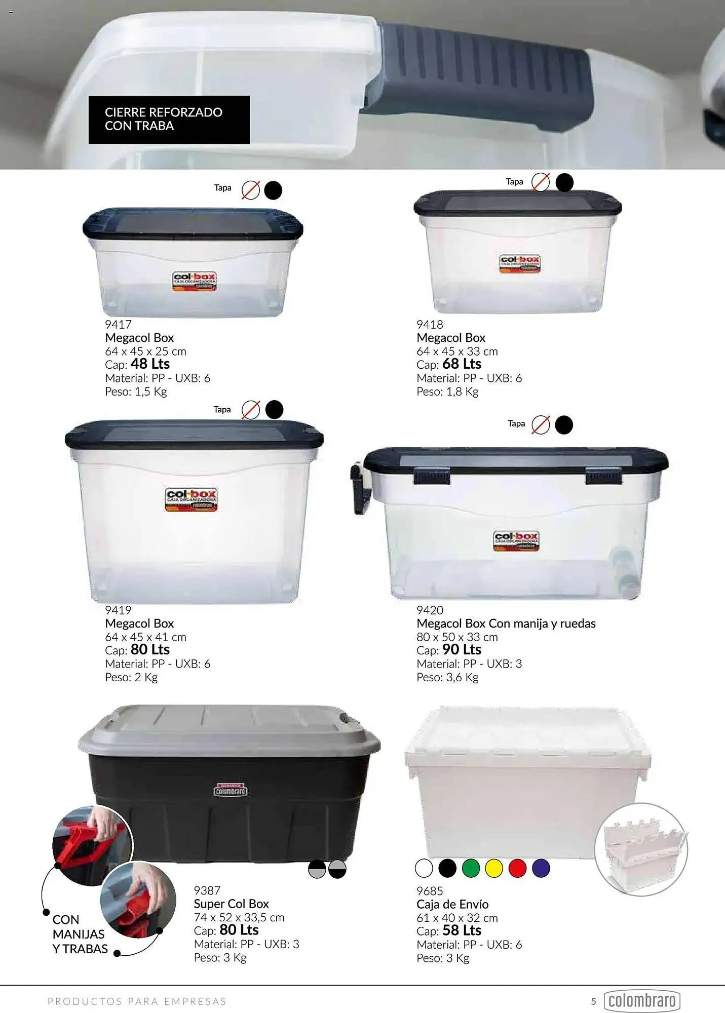 Ofertas de Catálogo Colombraro 11 de mayo al 1 de julio 2026 - Página 5 del catálogo