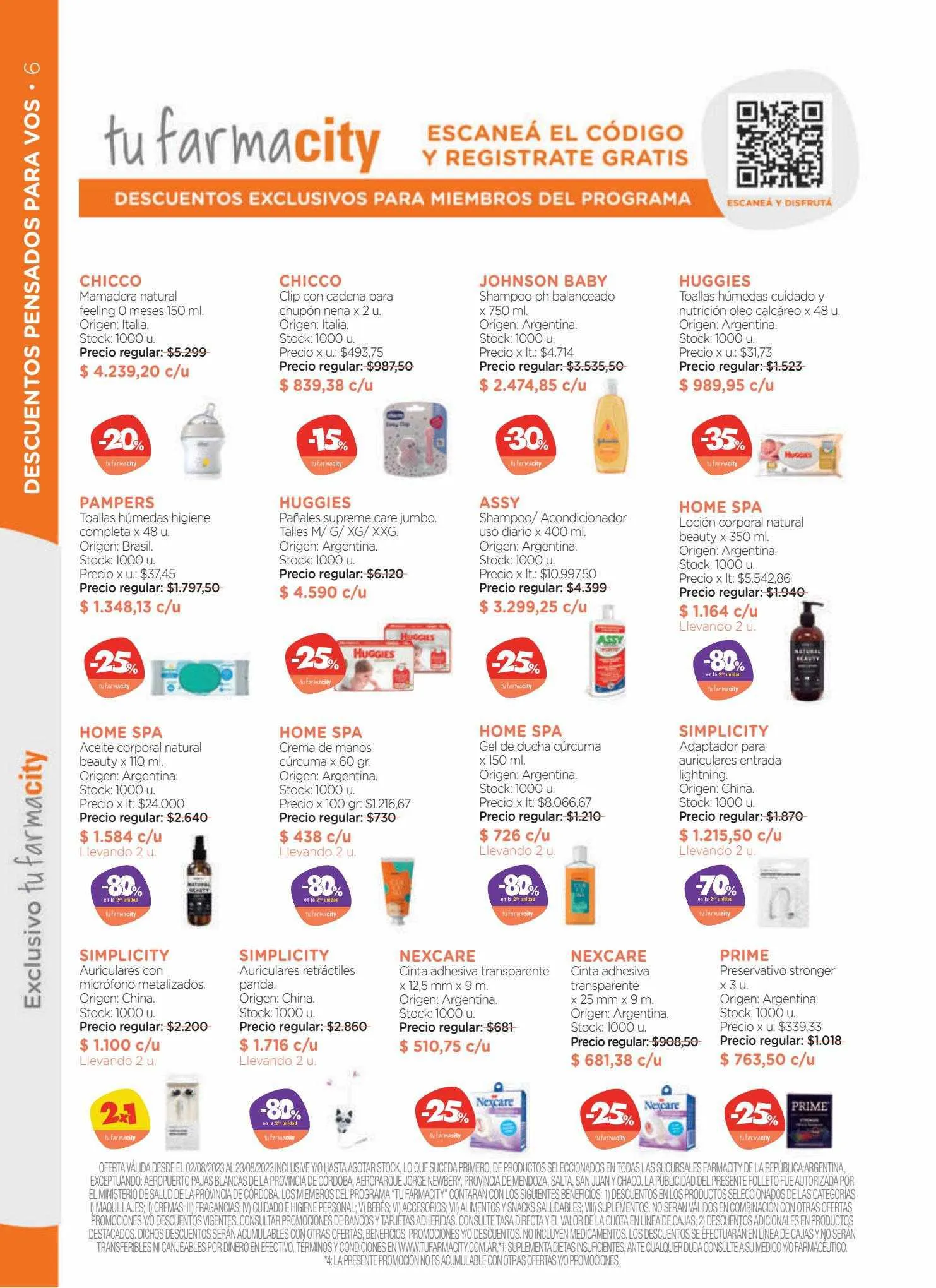 Ofertas de Catálogo Farmacity 1 de junio al 30 de septiembre 2023 - Página 6 del catálogo