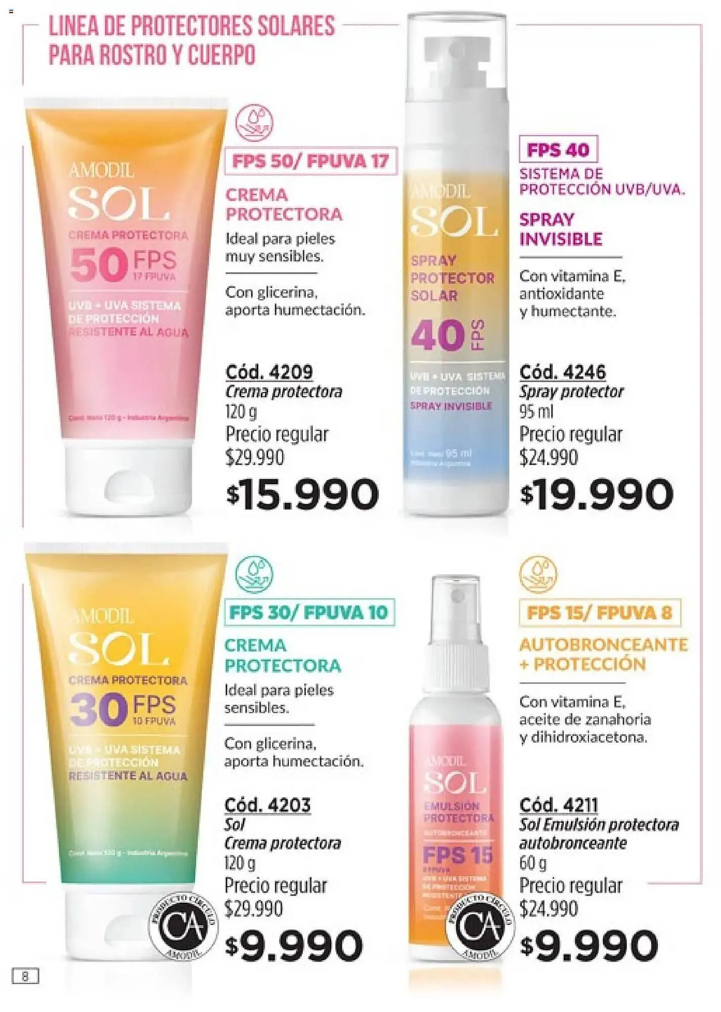 Ofertas de Catálogo Amodil 30 de noviembre al 31 de diciembre 2025 - Página 8 del catálogo