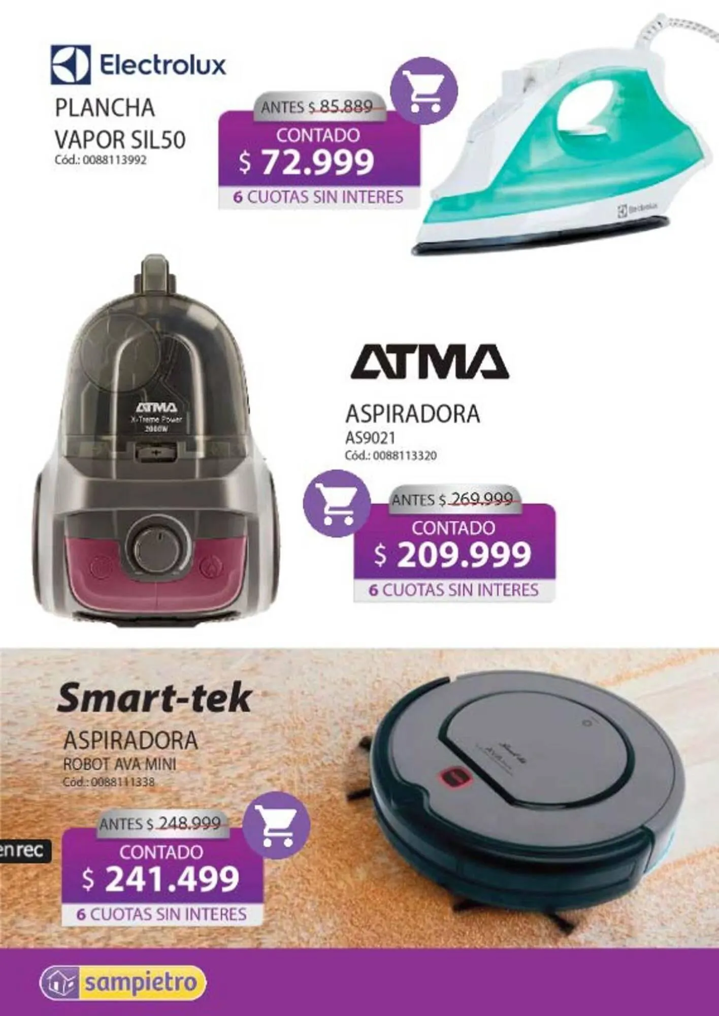 Ofertas de Catálogo Sampietro 9 de mayo al 15 de mayo 2025 - Página 13 del catálogo