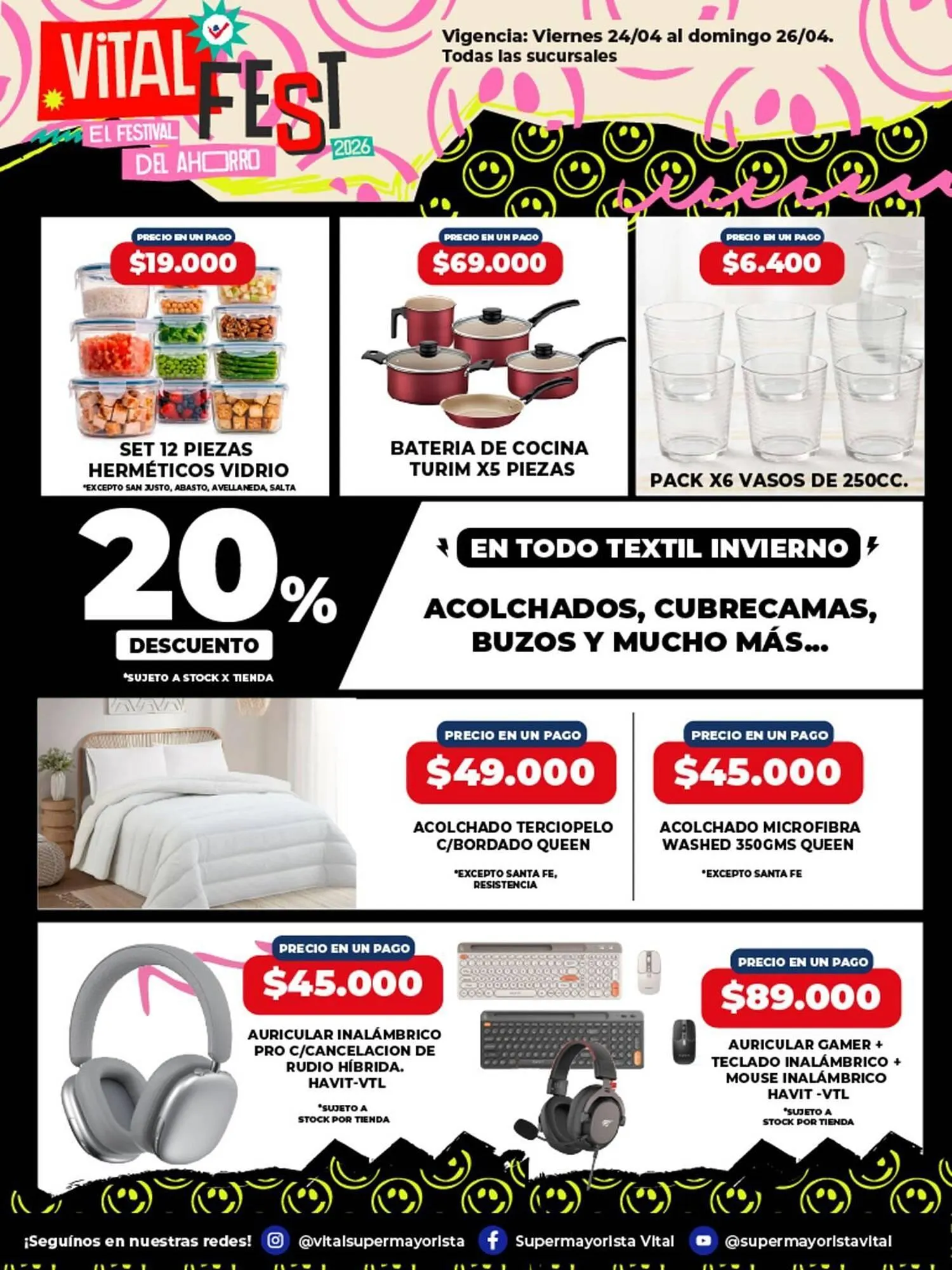 Ofertas de Catálogo Supermayorista Vital 24 de abril al 26 de abril 2026 - Página 4 del catálogo