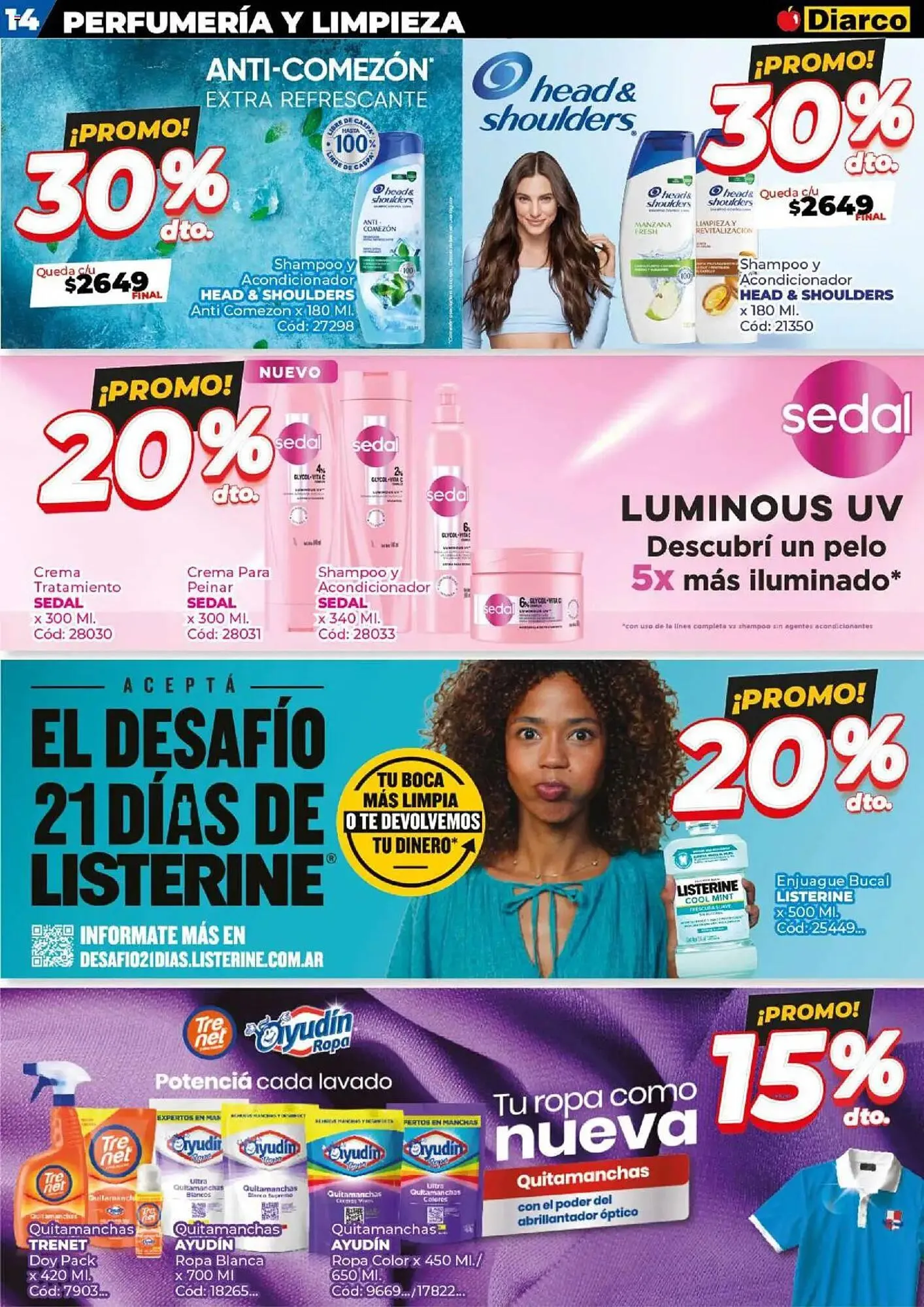 Ofertas de Catálogo Diarco 24 de marzo al 28 de marzo 2025 - Página 14 del catálogo