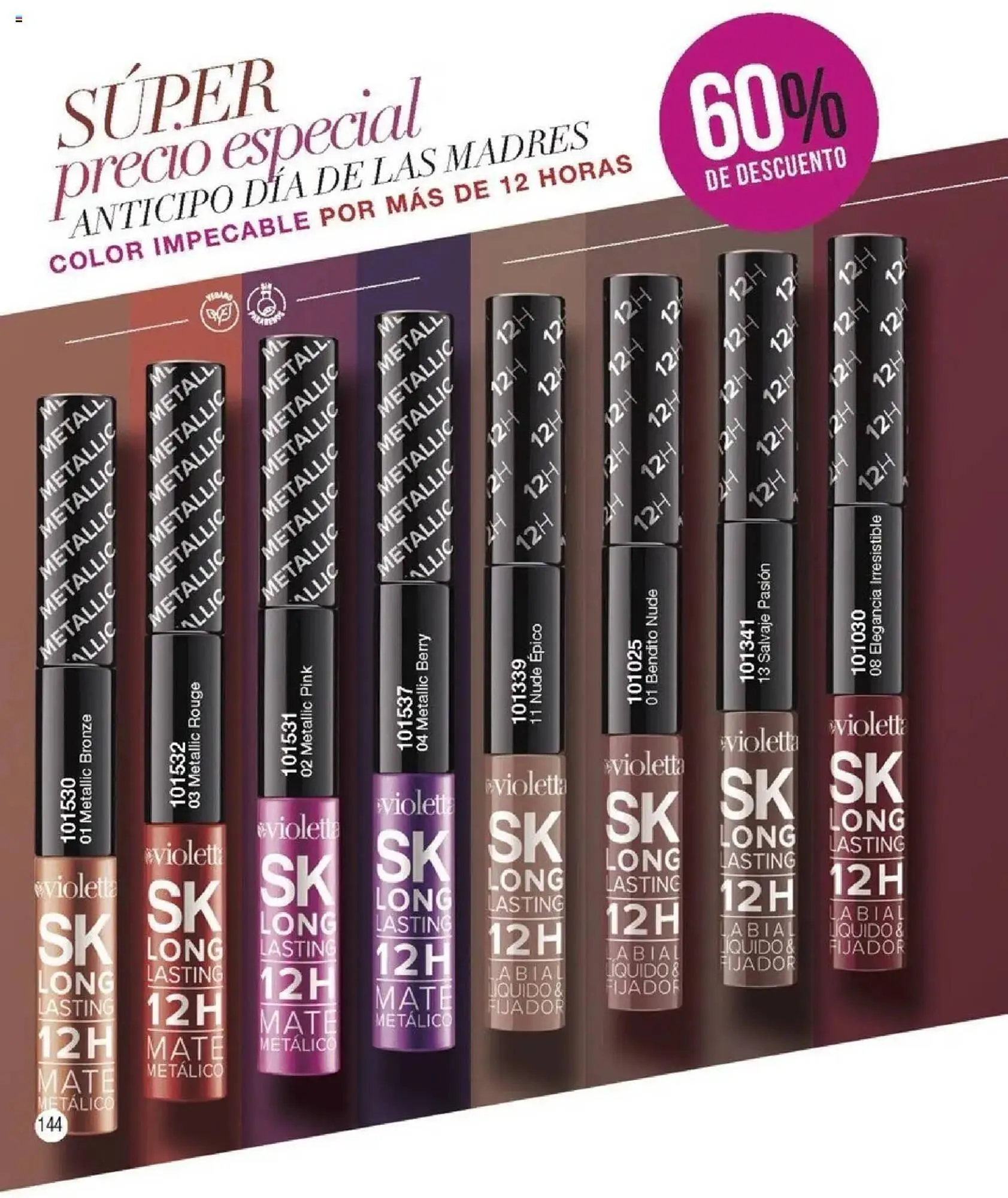 Ofertas de Catálogo Violetta Cosméticos 7 de agosto al 21 de agosto 2025 - Página 144 del catálogo