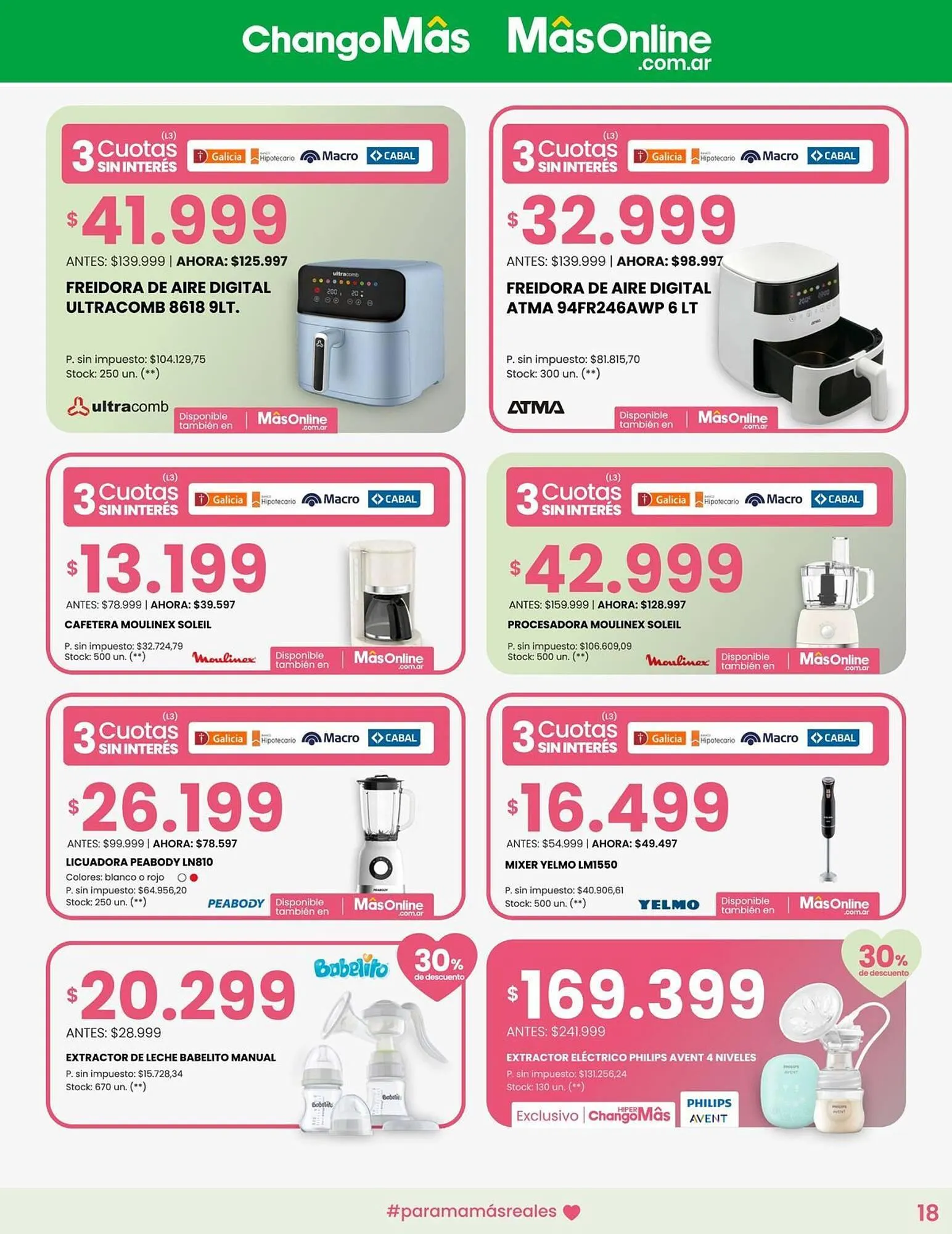 Ofertas de Catálogo Changomas 3 de octubre al 19 de octubre 2025 - Página 19 del catálogo