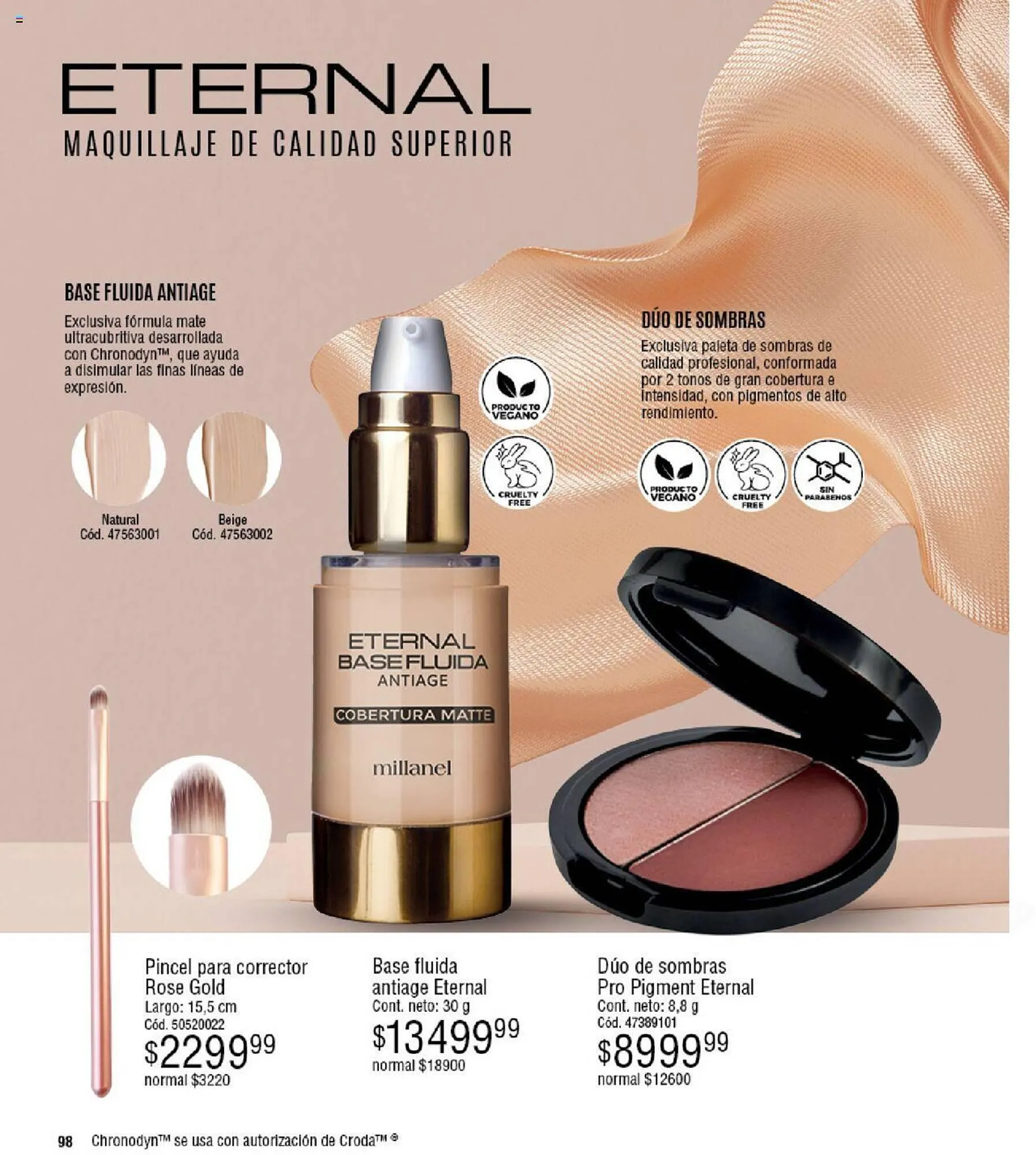 Ofertas de Catálogo Millanel Cosmética 11 de marzo al 7 de abril 2024 - Página 98 del catálogo