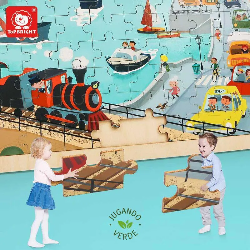 Rompecabezas La Ciudad 100 Pcs.