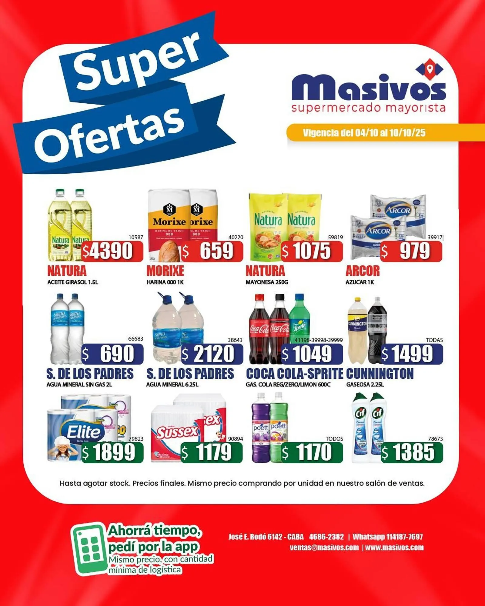 Catálogo Masivos - 1