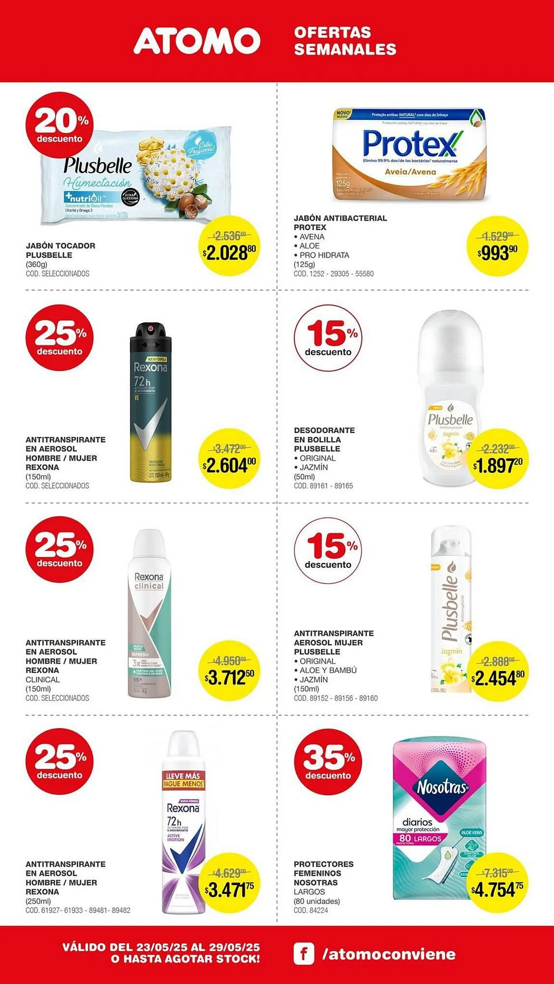 Ofertas de Catálogo Atomo Conviene 23 de mayo al 29 de mayo 2025 - Página 10 del catálogo