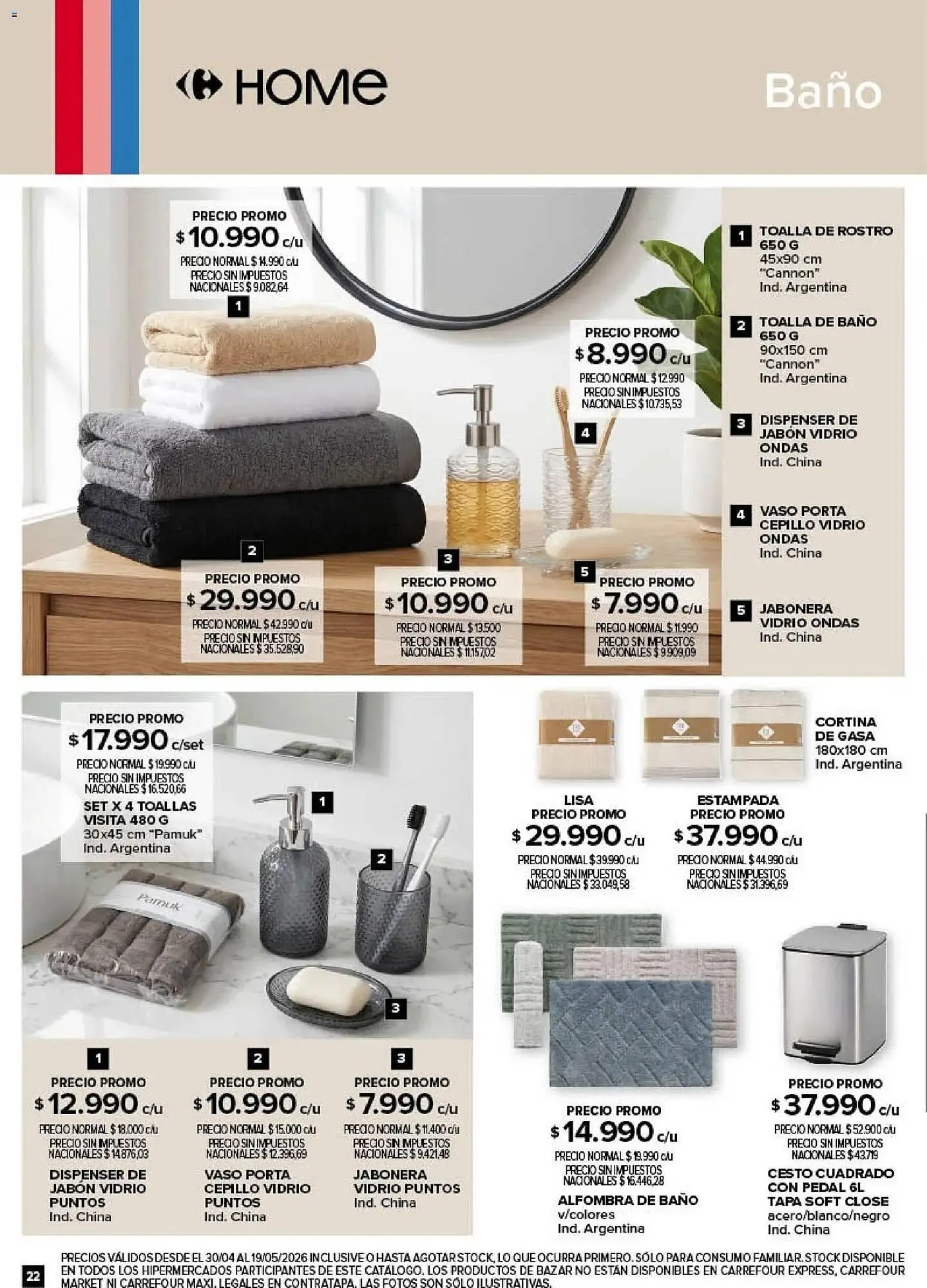 Ofertas de Catálogo Carrefour 30 de abril al 21 de mayo 2026 - Página 22 del catálogo