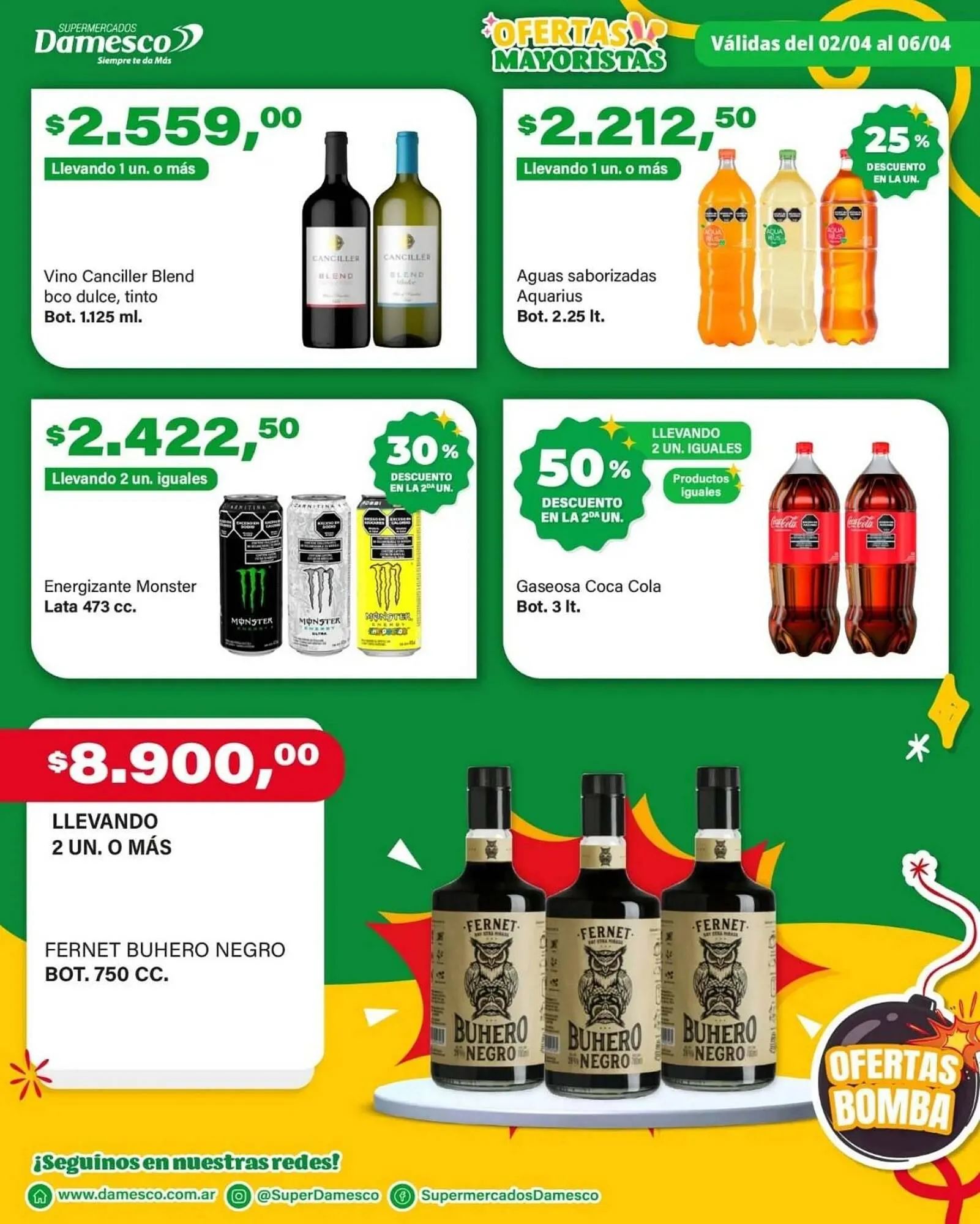 Ofertas de Catálogo Supermercados Damesco 2 de abril al 6 de abril 2026 - Página 3 del catálogo