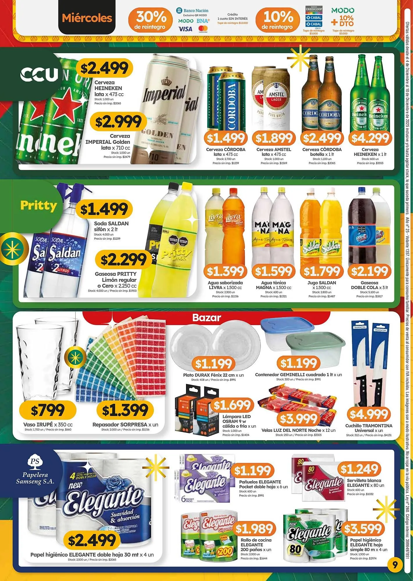 Ofertas de Folleto Cordiez 4 de diciembre al 10 de diciembre 2025 - Página 9 del catálogo