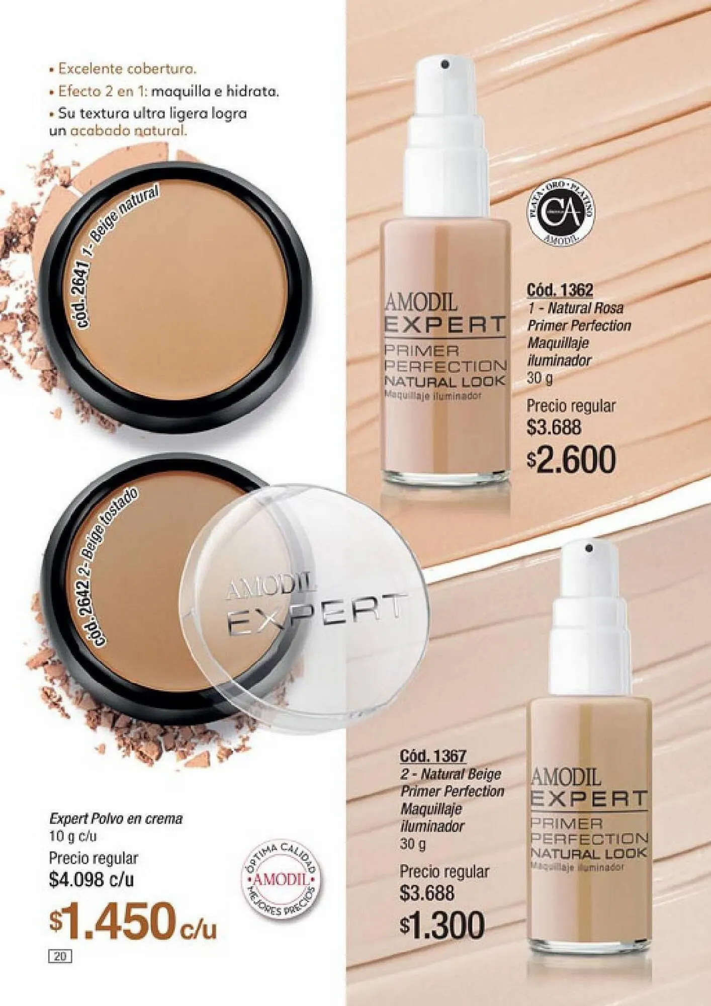 Ofertas de Catálogo Amodil 10 de agosto al 4 de septiembre 2023 - Página 20 del catálogo