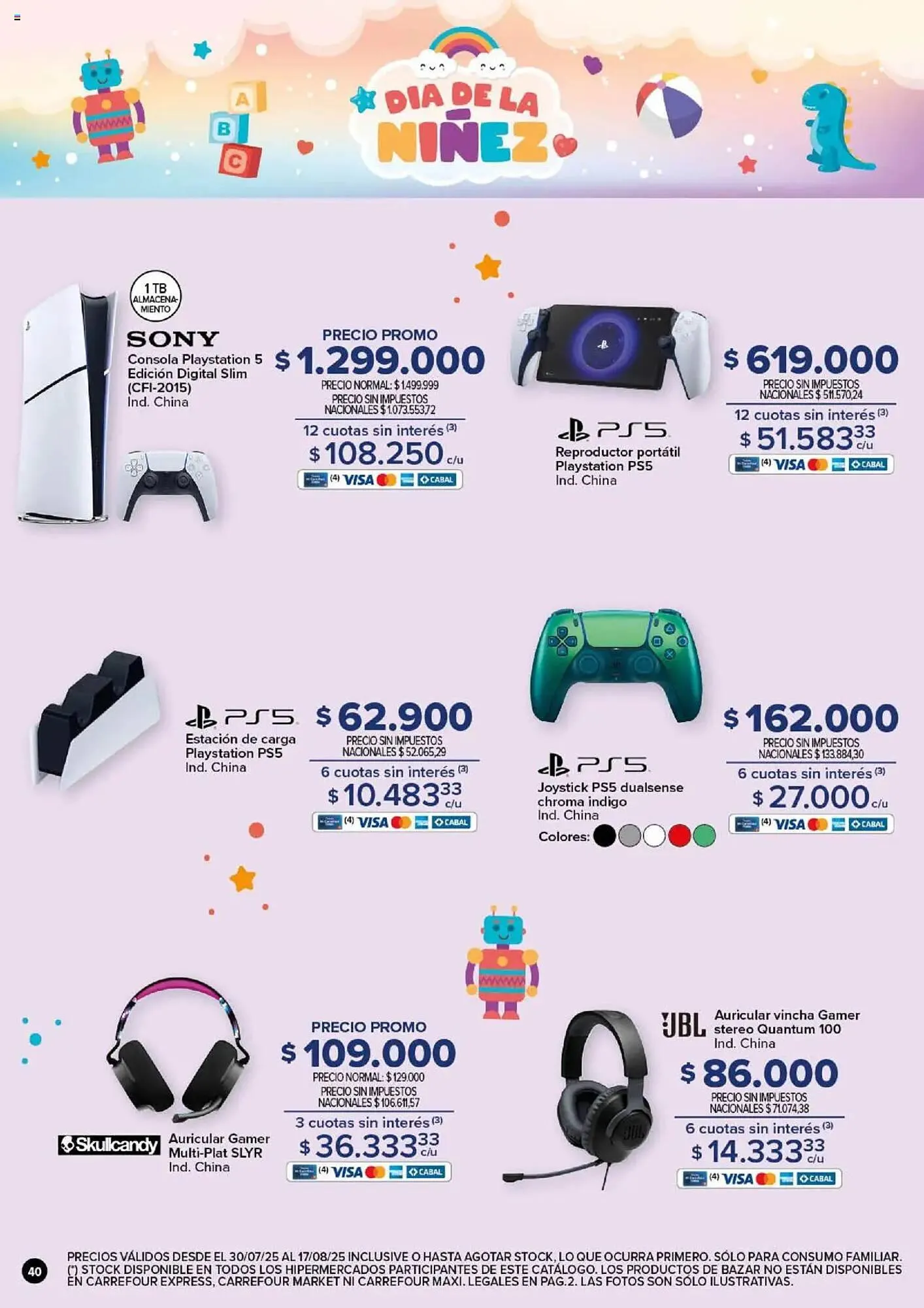 Ofertas de Catálogo Carrefour 30 de julio al 18 de agosto 2025 - Página 40 del catálogo