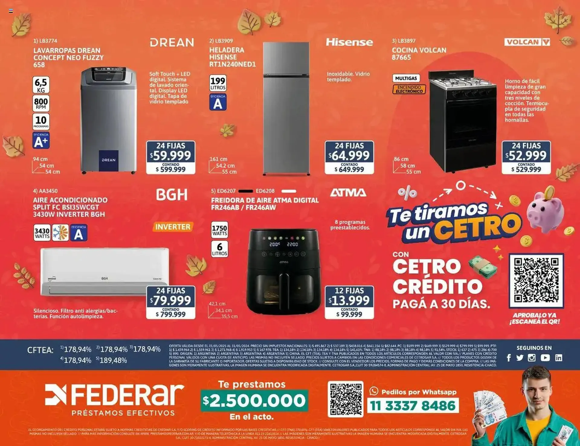 Ofertas de Catálogo Cetrogar 1 de mayo al 4 de junio 2025 - Página 16 del catálogo