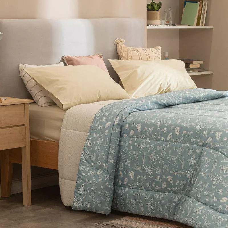 Acolchado King Size Reversible Especies