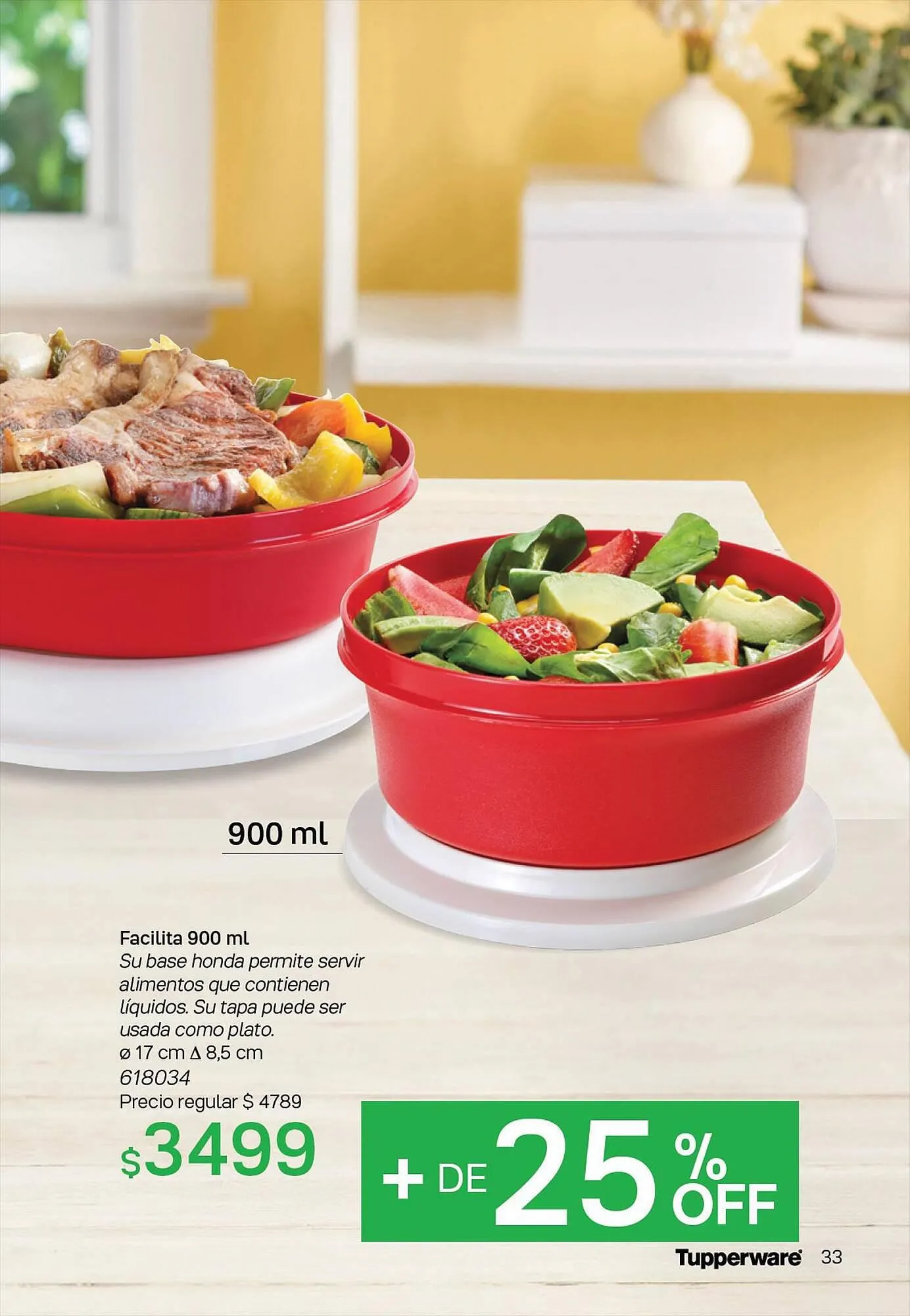 Ofertas de Catálogo Tupperware 25 de septiembre al 31 de octubre 2023 - Página 34 del catálogo