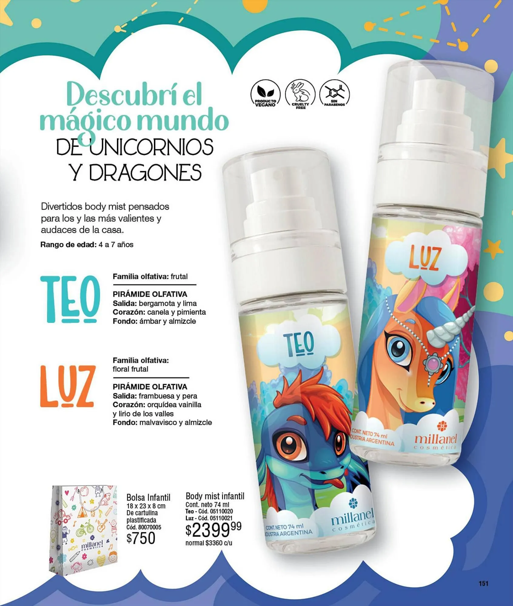 Ofertas de Catálogo Millanel Cosmética 18 de septiembre al 15 de octubre 2023 - Página 151 del catálogo