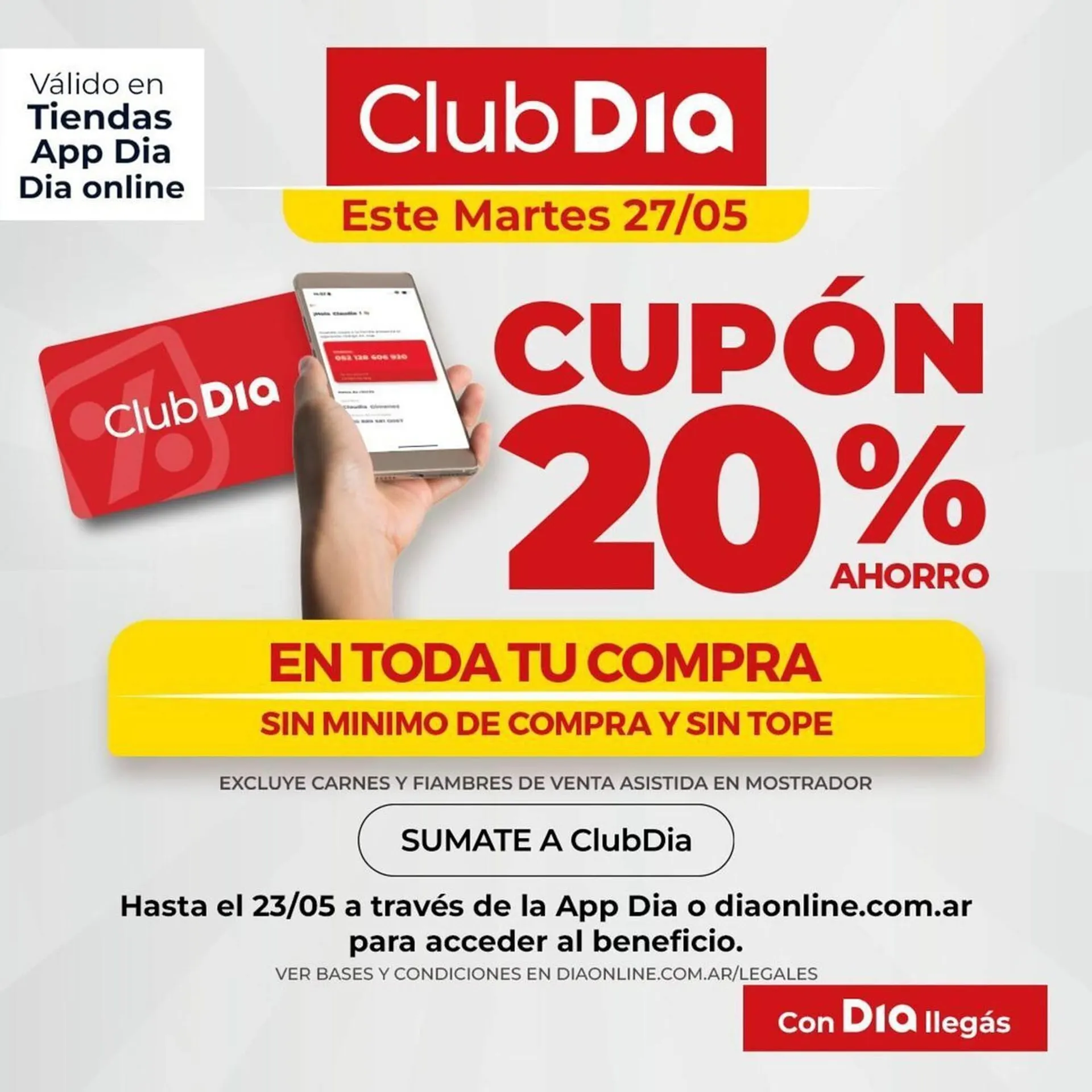 Ofertas de Catálogo Supermercados DIA 24 de mayo al 27 de mayo 2025 - Página 1 del catálogo