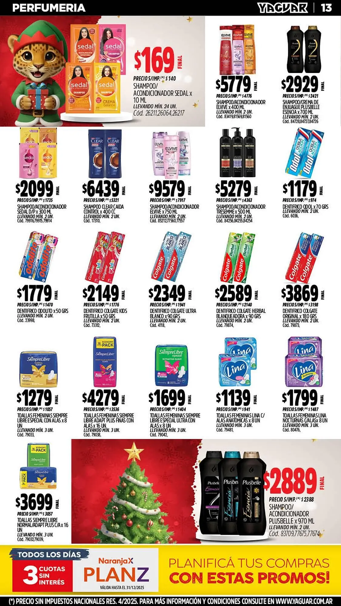 Ofertas de Catálogo Supermercados Yaguar 31 de diciembre al 4 de enero 2026 - Página 14 del catálogo