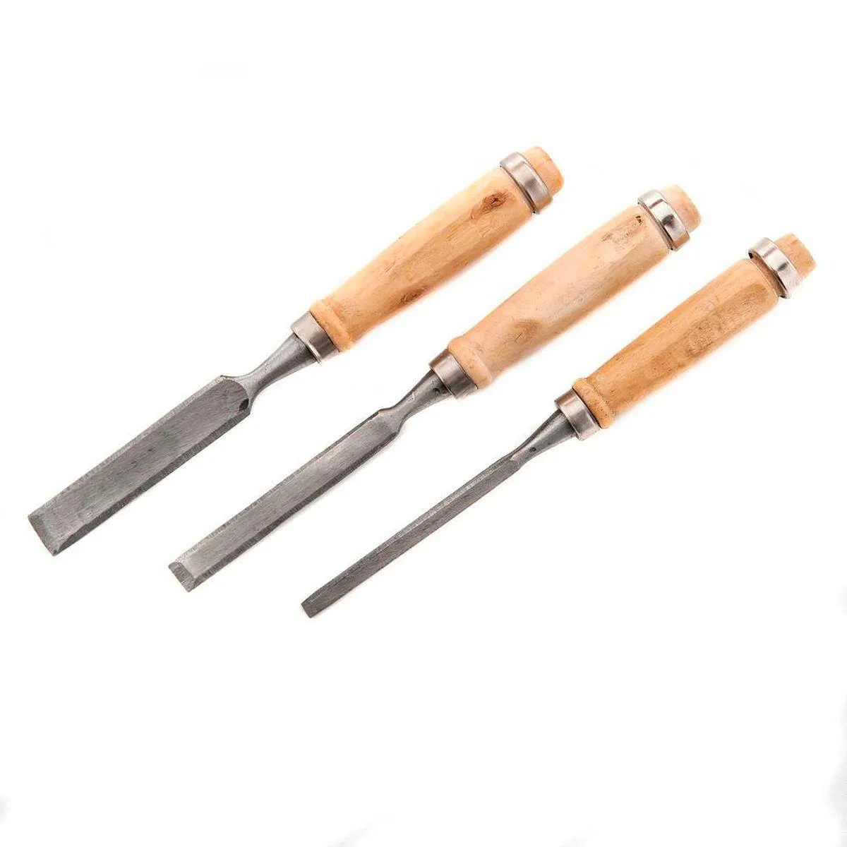 Juego de Formones Manual 3 Piezas Silver Shadow