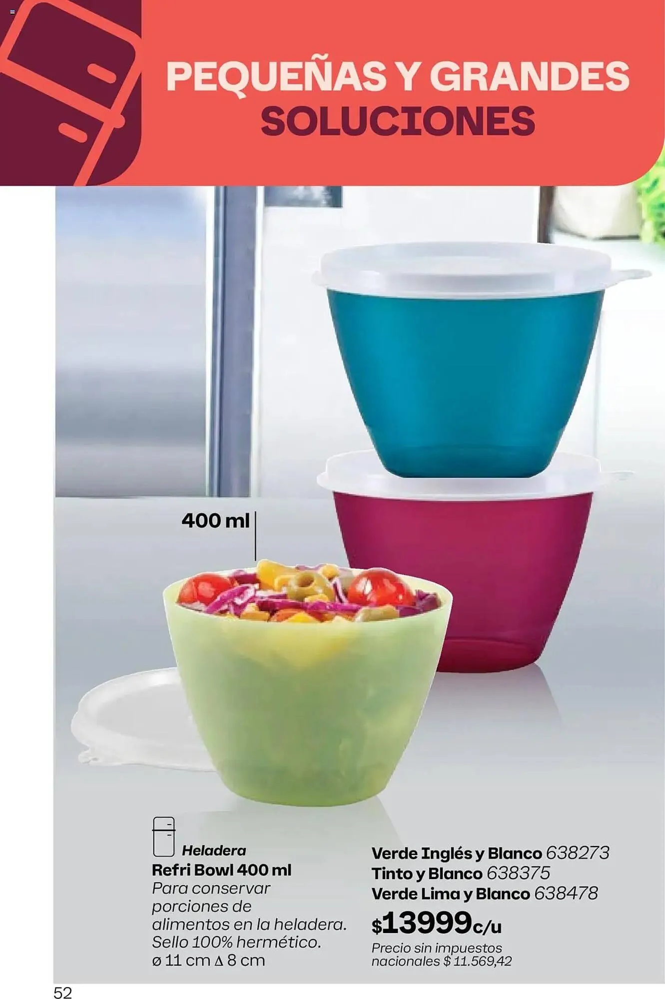 Ofertas de Catálogo Tupperware 11 de agosto al 25 de agosto 2025 - Página 53 del catálogo