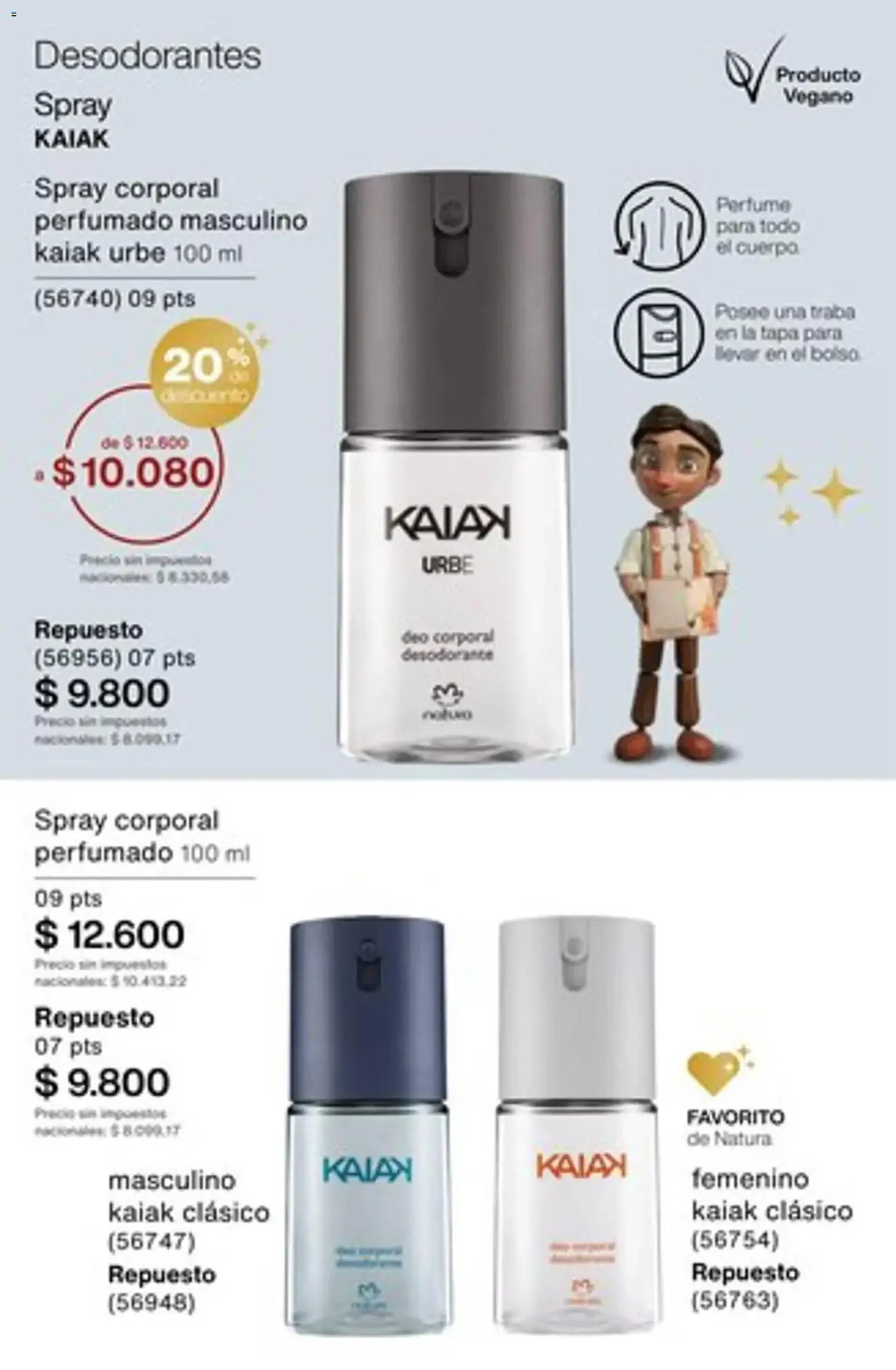 Ofertas de Catálogo Natura 1 de noviembre al 31 de diciembre 2025 - Página 234 del catálogo