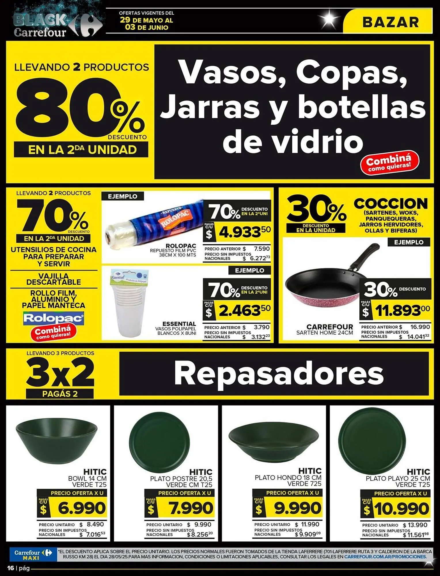 Ofertas de Catálogo Carrefour Maxi 29 de mayo al 3 de junio 2025 - Página 16 del catálogo