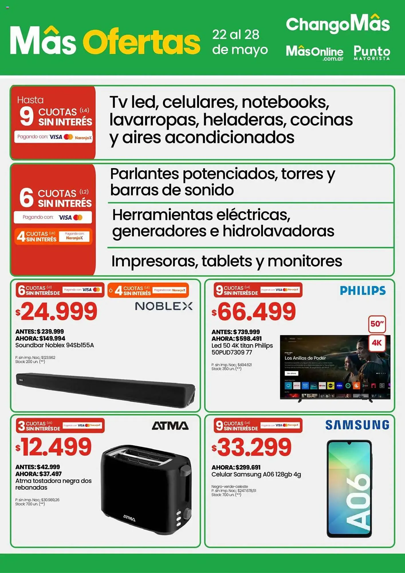Ofertas de Catálogo Changomas 22 de mayo al 29 de mayo 2025 - Página 41 del catálogo