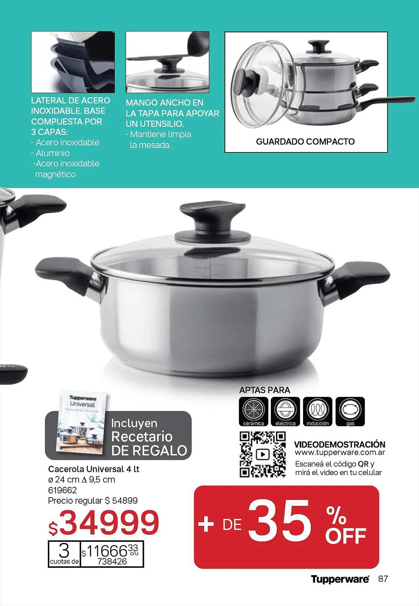 Ofertas de Catálogo Tupperware 4 de julio al 15 de agosto 2023 - Página 88 del catálogo