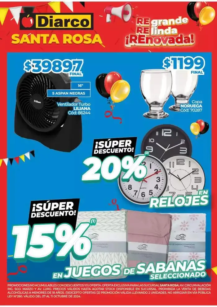 Ofertas de Diarco Ofertas Santa Rosa 7 de octubre al 11 de octubre 2024 - Página 4 del catálogo