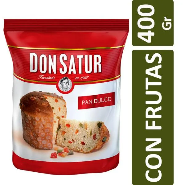 DON SATUR P/DULCE C/FRUTA X400