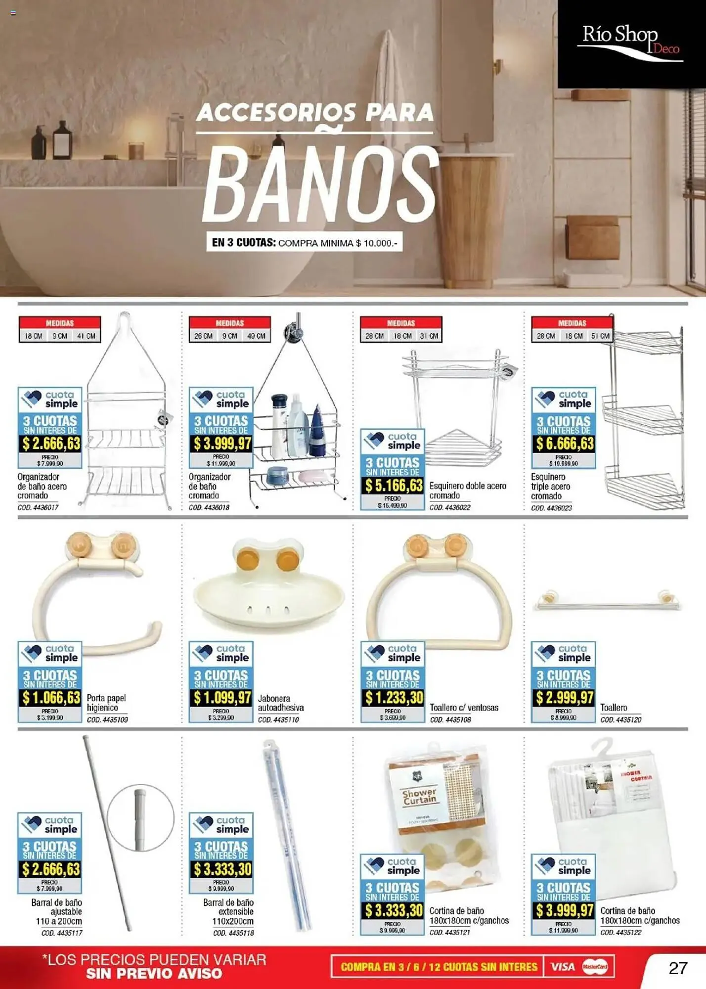 Ofertas de Catálogo Rio Shop Deco 20 de marzo al 30 de abril 2025 - Página 27 del catálogo