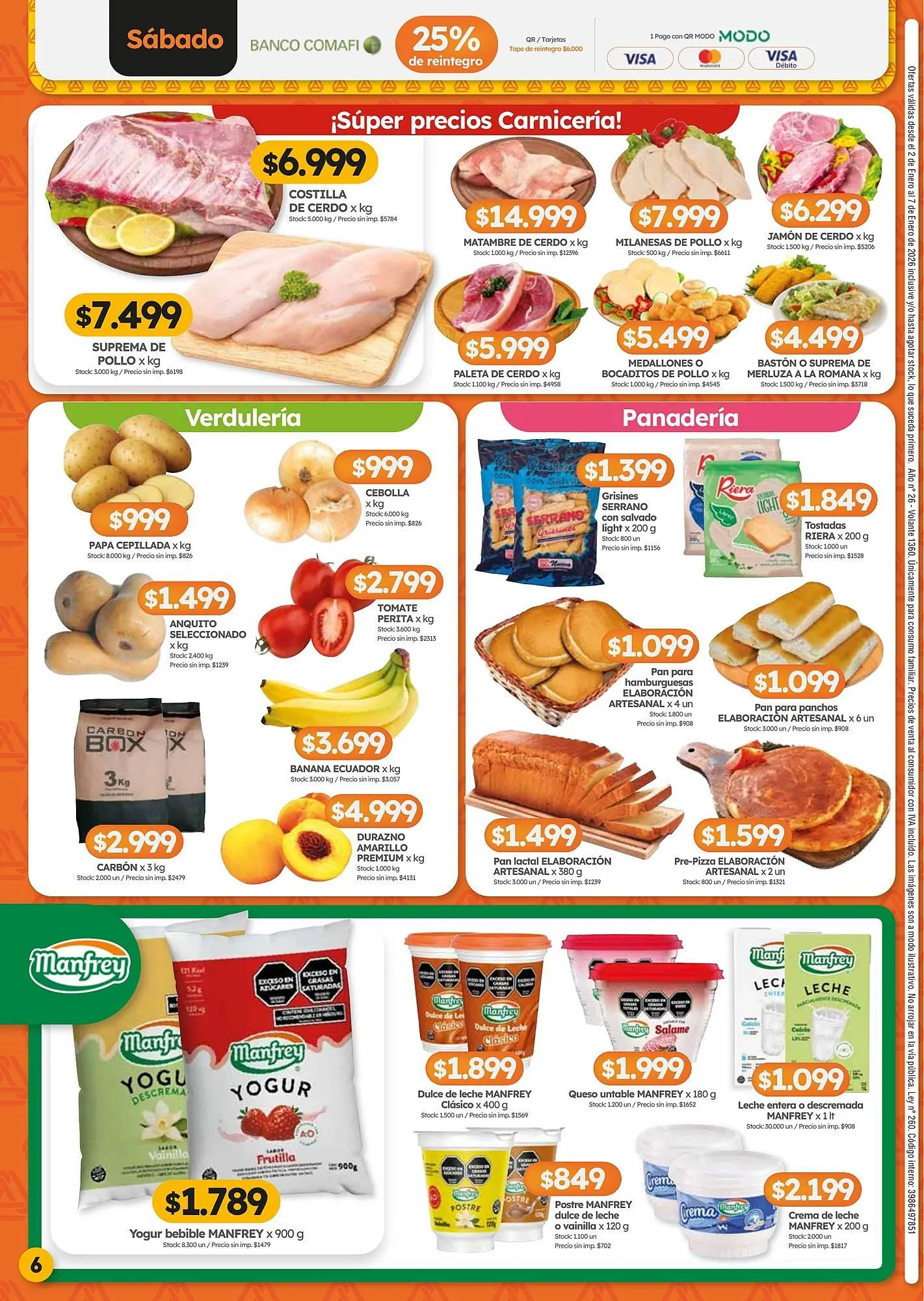 Ofertas de Folleto Cordiez 2 de enero al 7 de enero 2026 - Página 6 del catálogo