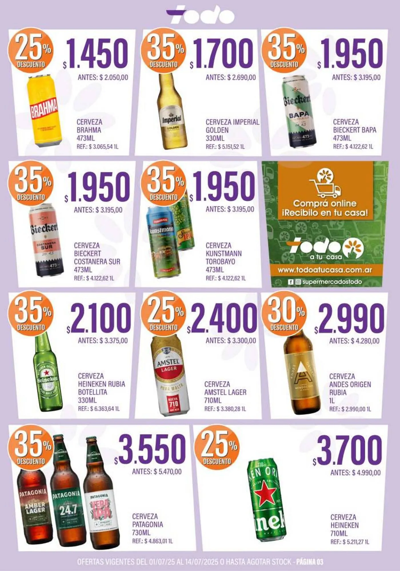 Ofertas de Catálogo Supermercados Todo 1 de julio al 15 de julio 2025 - Página 3 del catálogo