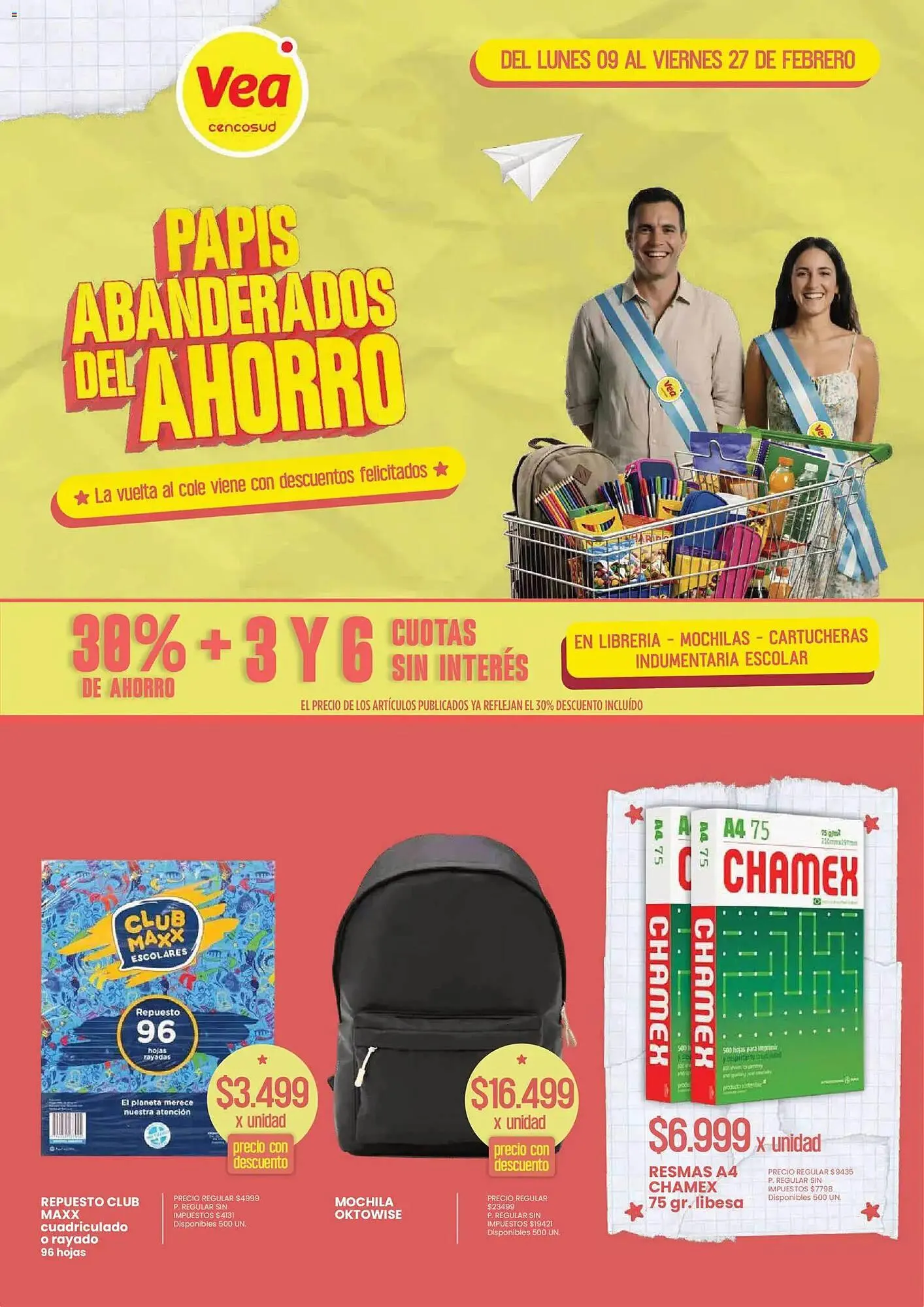 Ofertas de Catálogo Supermercados Vea 9 de febrero al 27 de febrero 2026 - Página 1 del catálogo