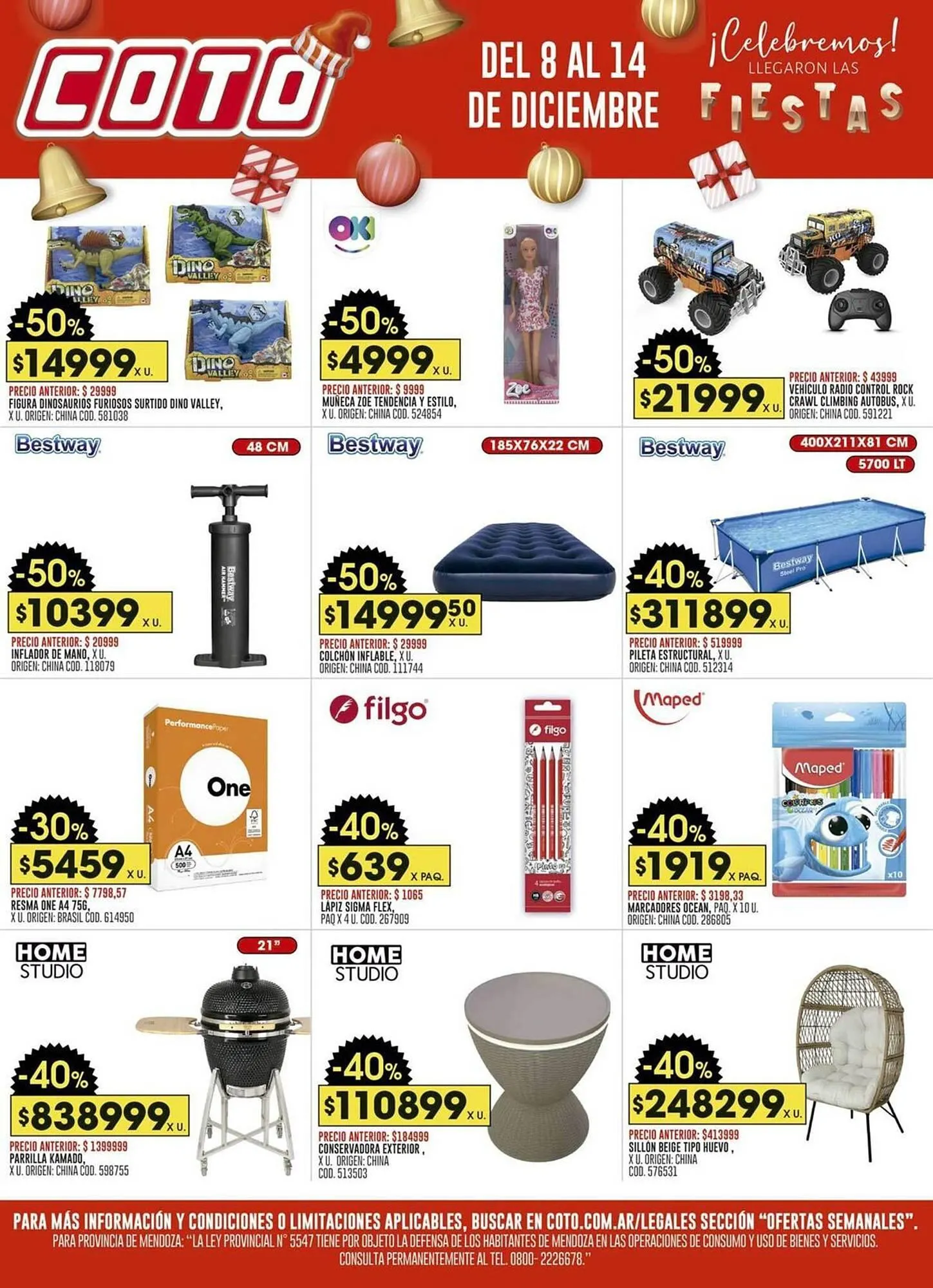 Ofertas de Catálogo Coto 8 de diciembre al 14 de diciembre 2025 - Página 1 del catálogo