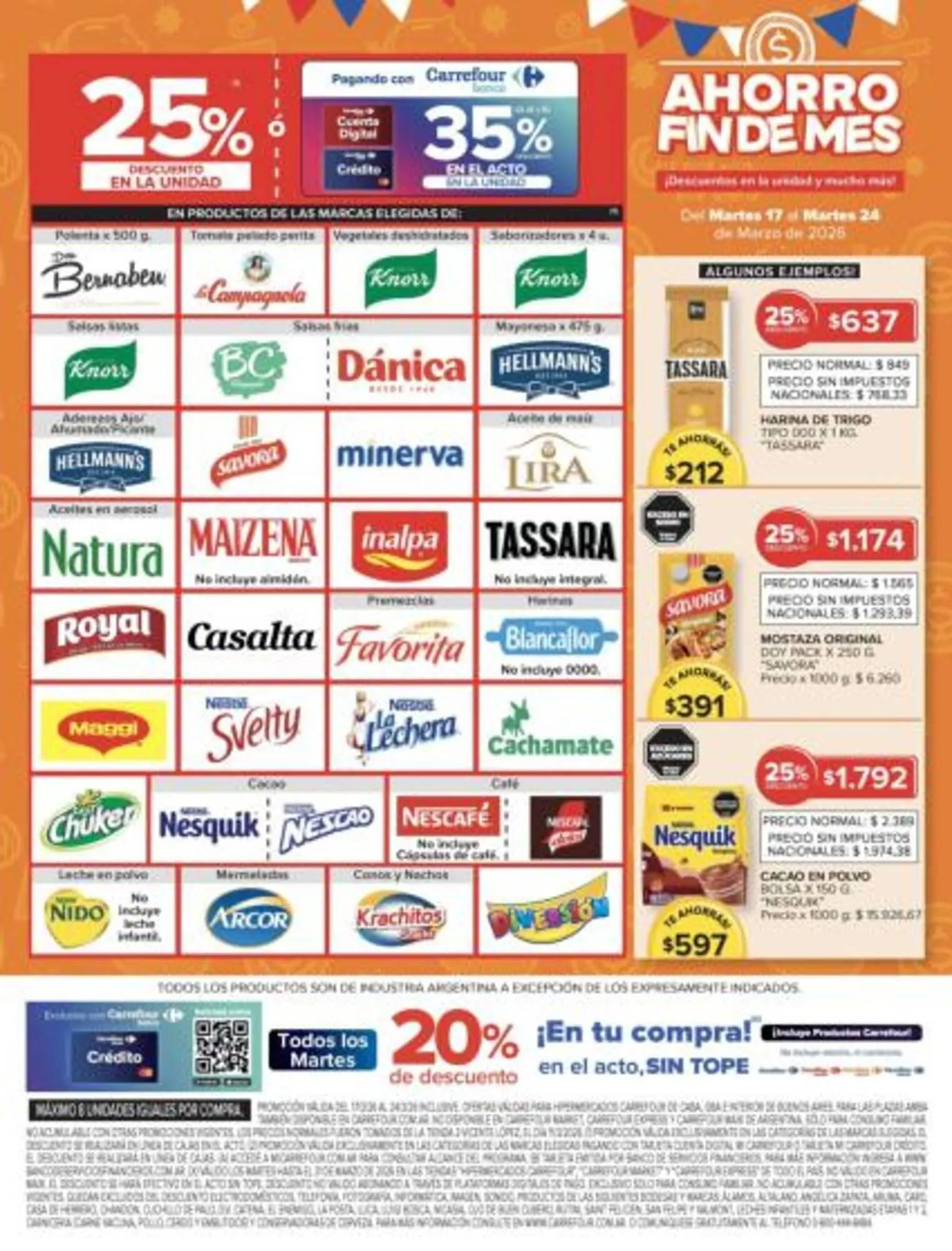 Ofertas de Catálogo Carrefour 17 de marzo al 25 de marzo 2026 - Página 9 del catálogo