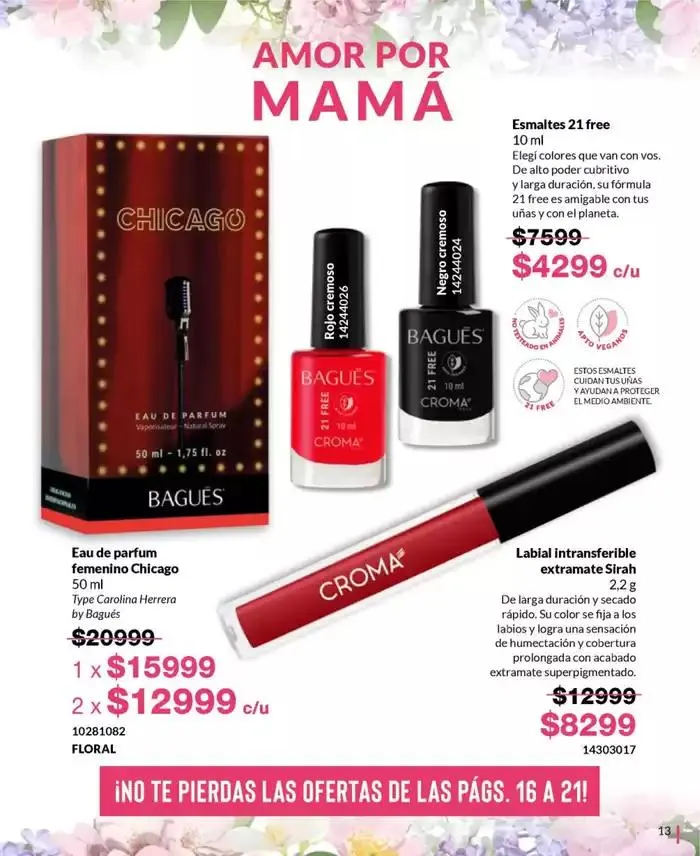 Ofertas de Ofertas Bagués Campaña 10 Argentina 25 de septiembre al 9 de octubre 2024 - Página 20 del catálogo